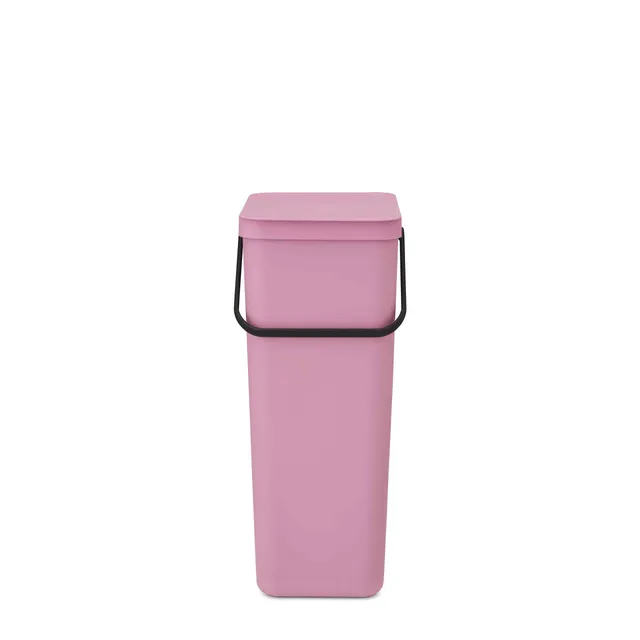 brabantia-sort-go-abfalleimer-40-l-lilac-pink-mit-deckel image 1