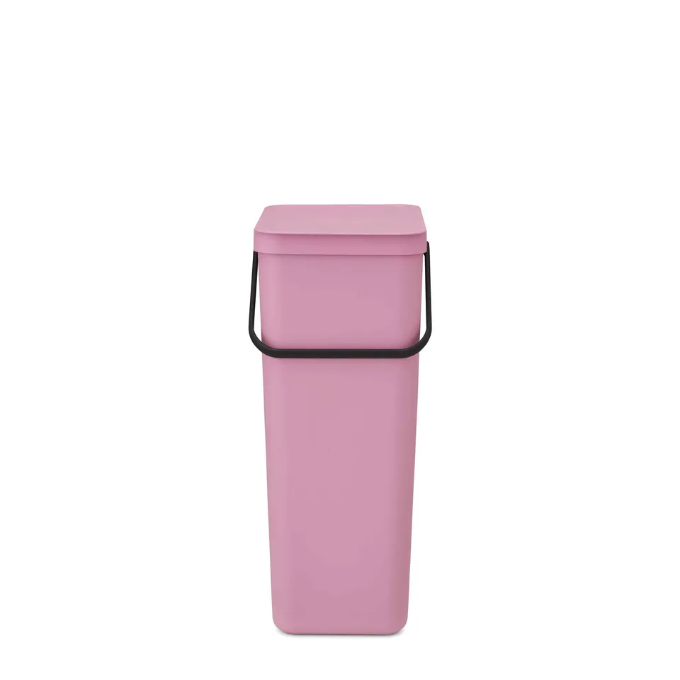 brabantia-sort-go-abfalleimer-40-l-lilac-pink-mit-deckel image 1
