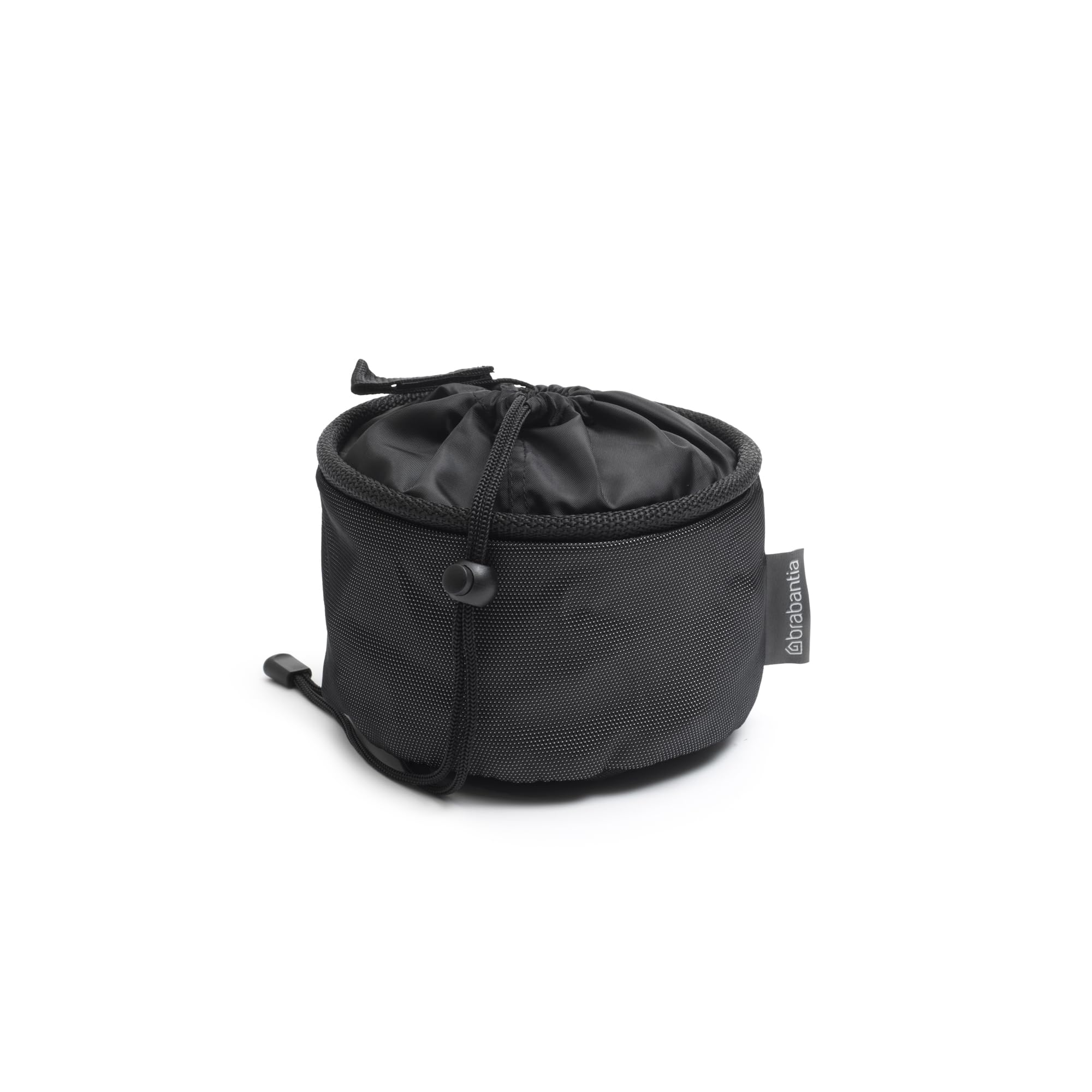 brabantia-w-scheklammerbeutel-schwarz-f-r-75-klammern-mit-kordel image 2
