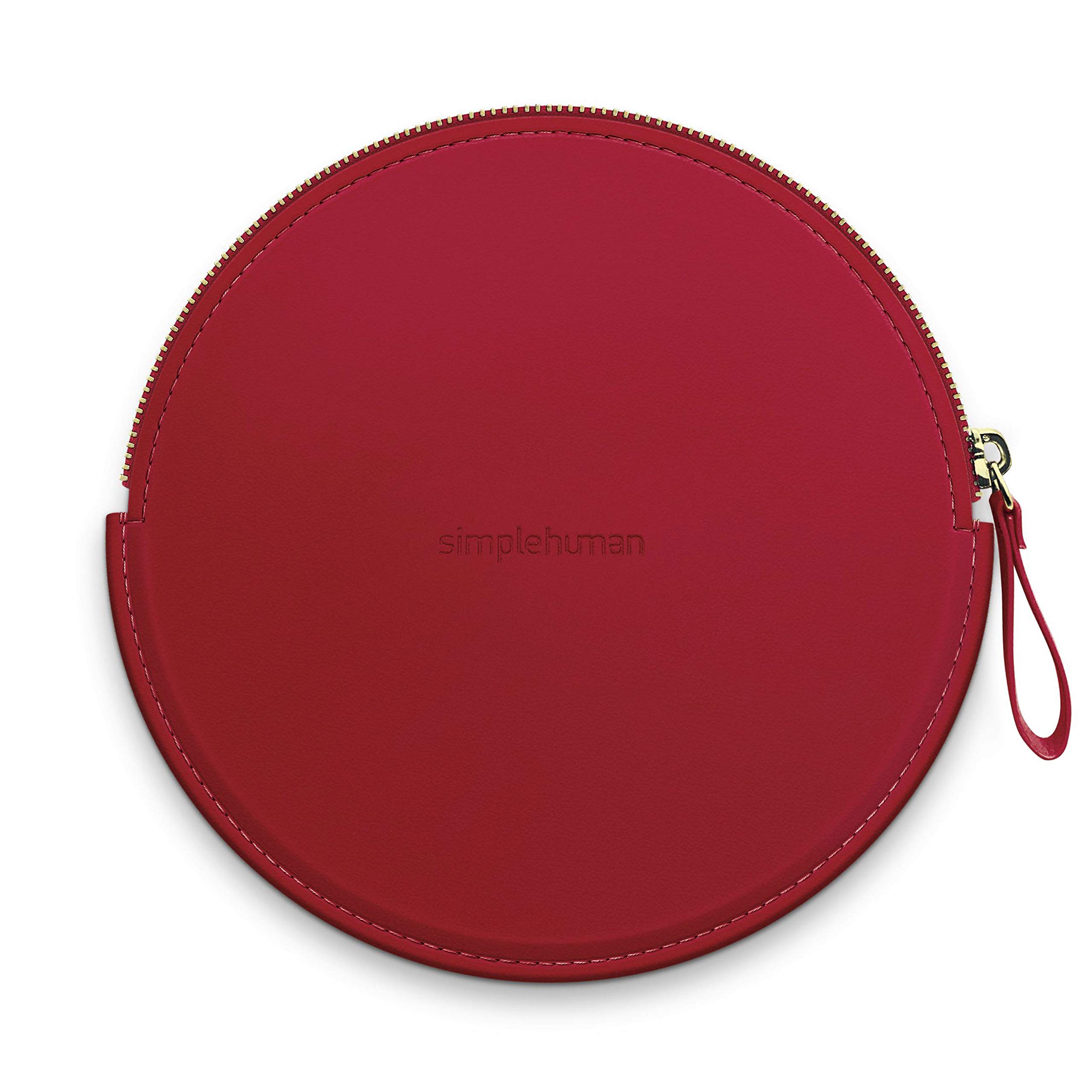 simplehuman-sensorspiegel-etui-rosa-vegan-leder-11-cm image 5