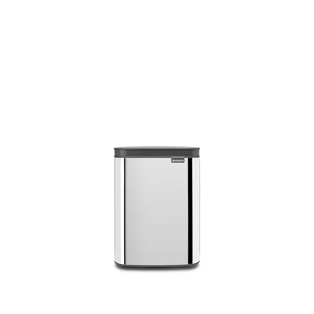 brabantia-bo-abfalleimer-4l-brilliant-steel-wandmontage image 1