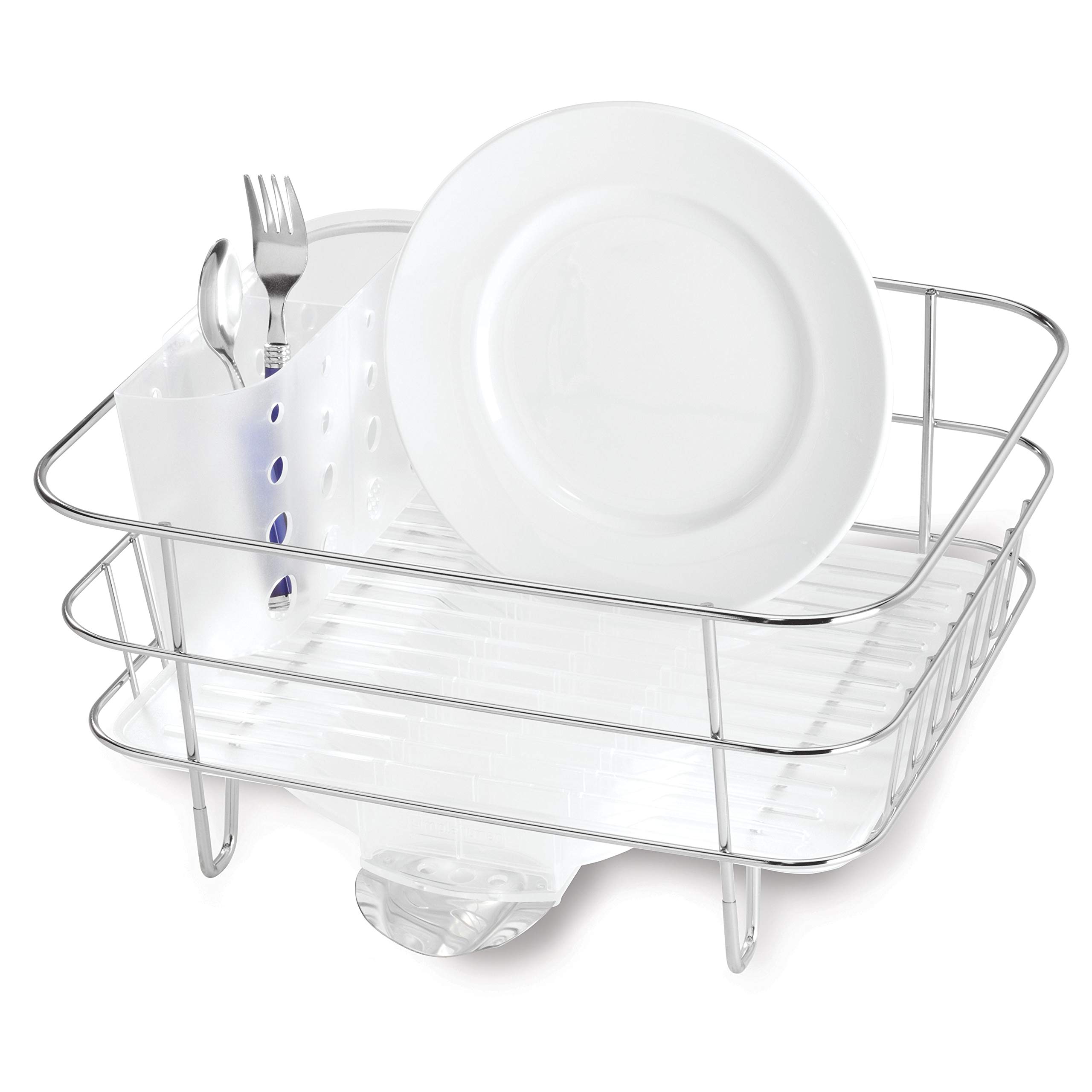 simplehuman-kt1104-abtropfgestell-kompakt-wei-mit-ausguss image 8
