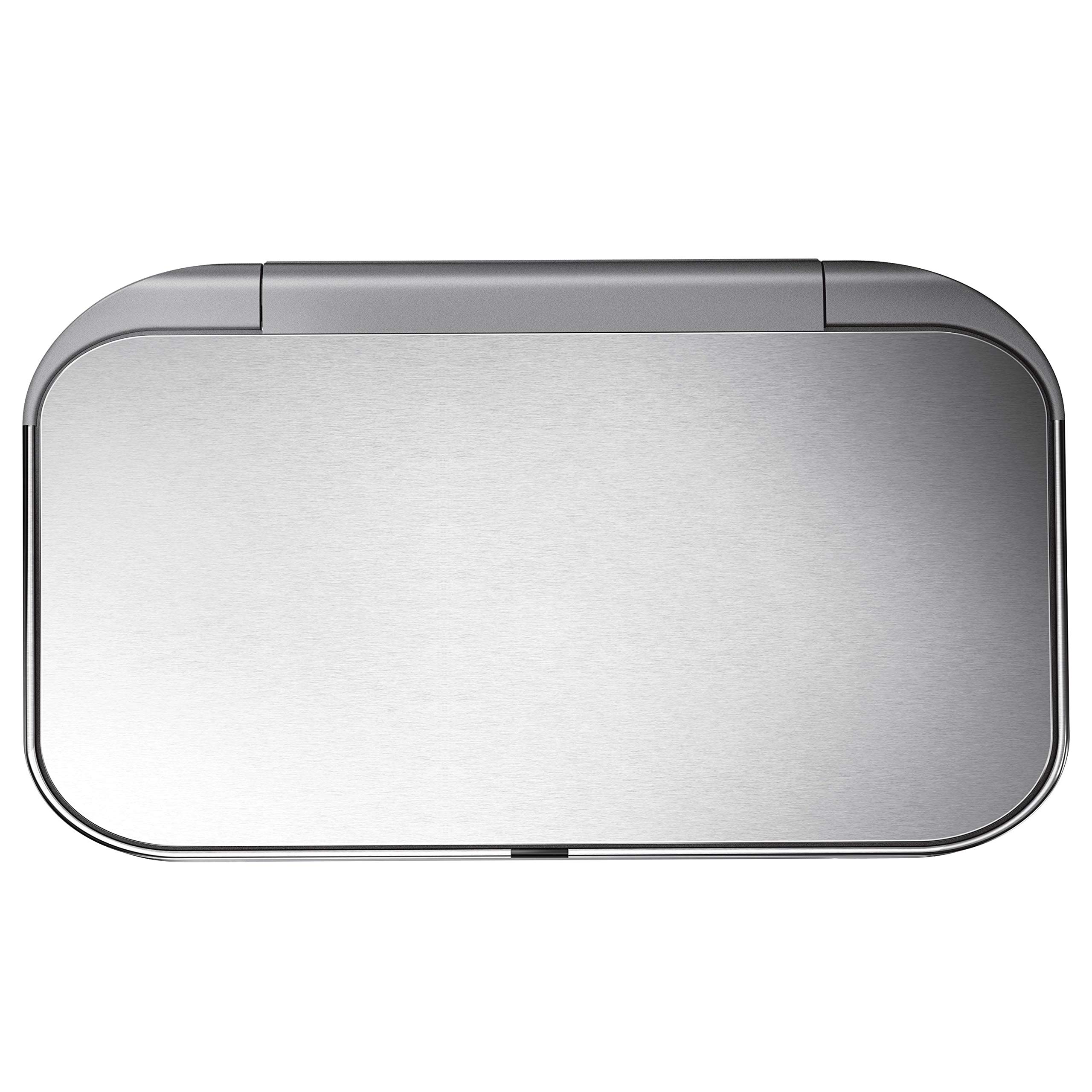 simplehuman-sensorabfalleimer-58l-recycling-edelstahl-sprachsteuerung image 3