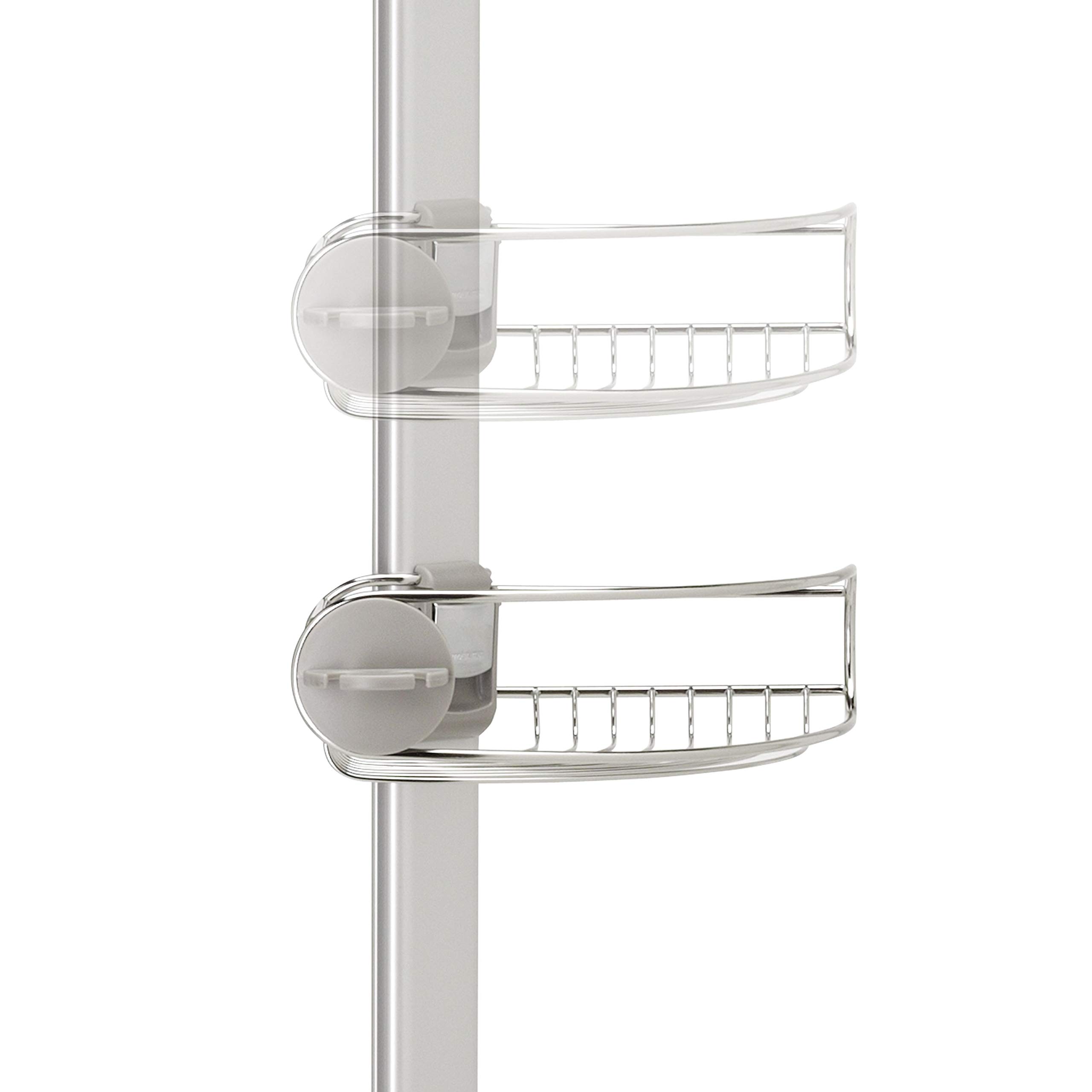 simplehuman-duschcaddy-teleskop-1-8-2-7-m-edelstahl-verstellbar image 4