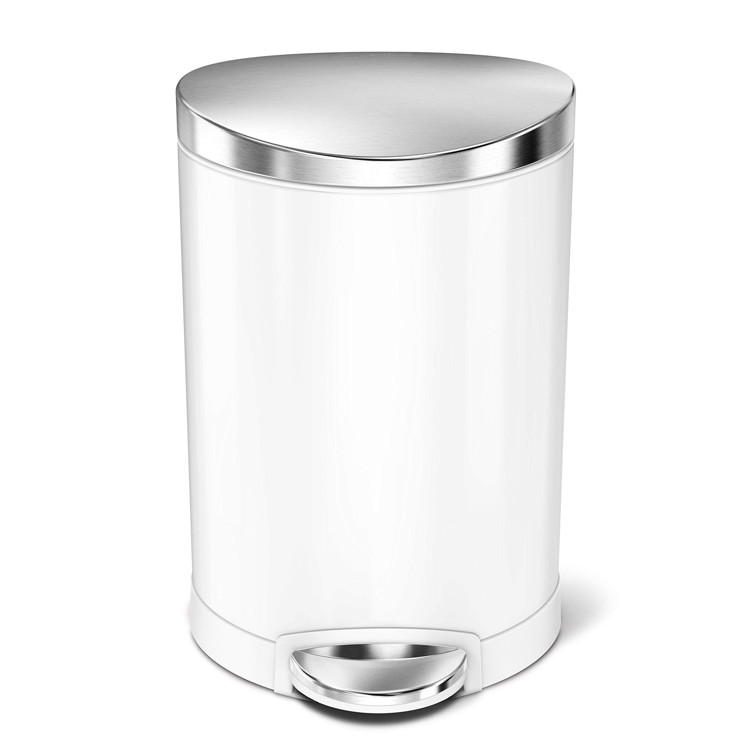 simplehuman-cw1834cb-treteimer-6-l-halbrund-geb-rsteter-stahl image 6