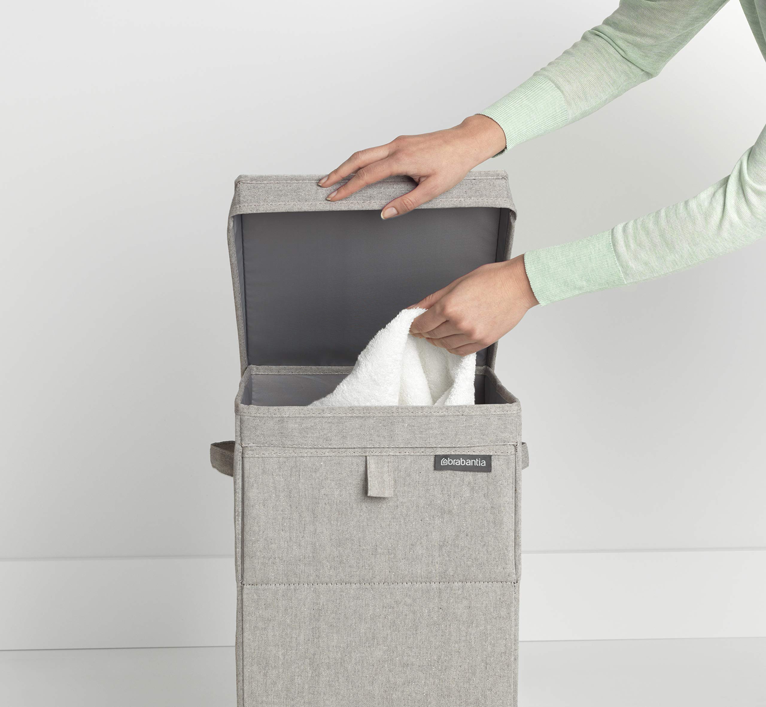 brabantia-w-schebox-35-l-grau-stapelbar-faltbar image 3