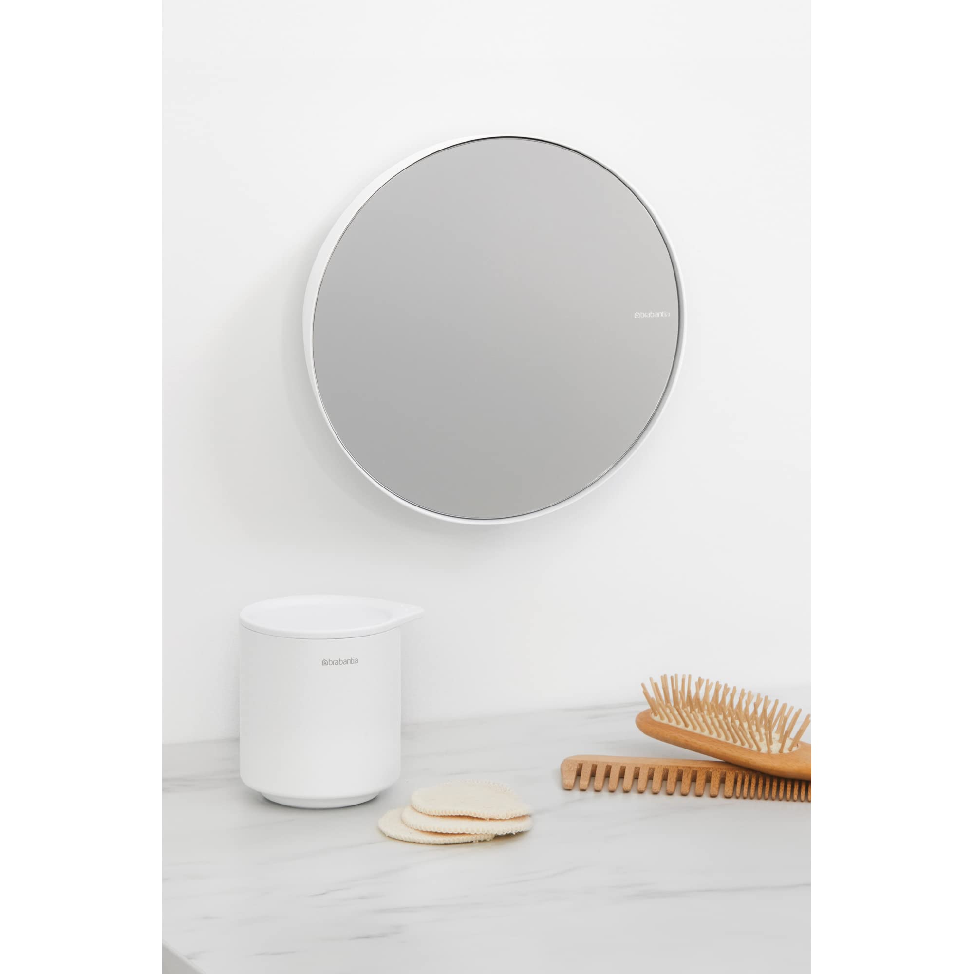 brabantia-mindset-badezimmerspiegel-5x-fresh-white-20-4-cm image 5