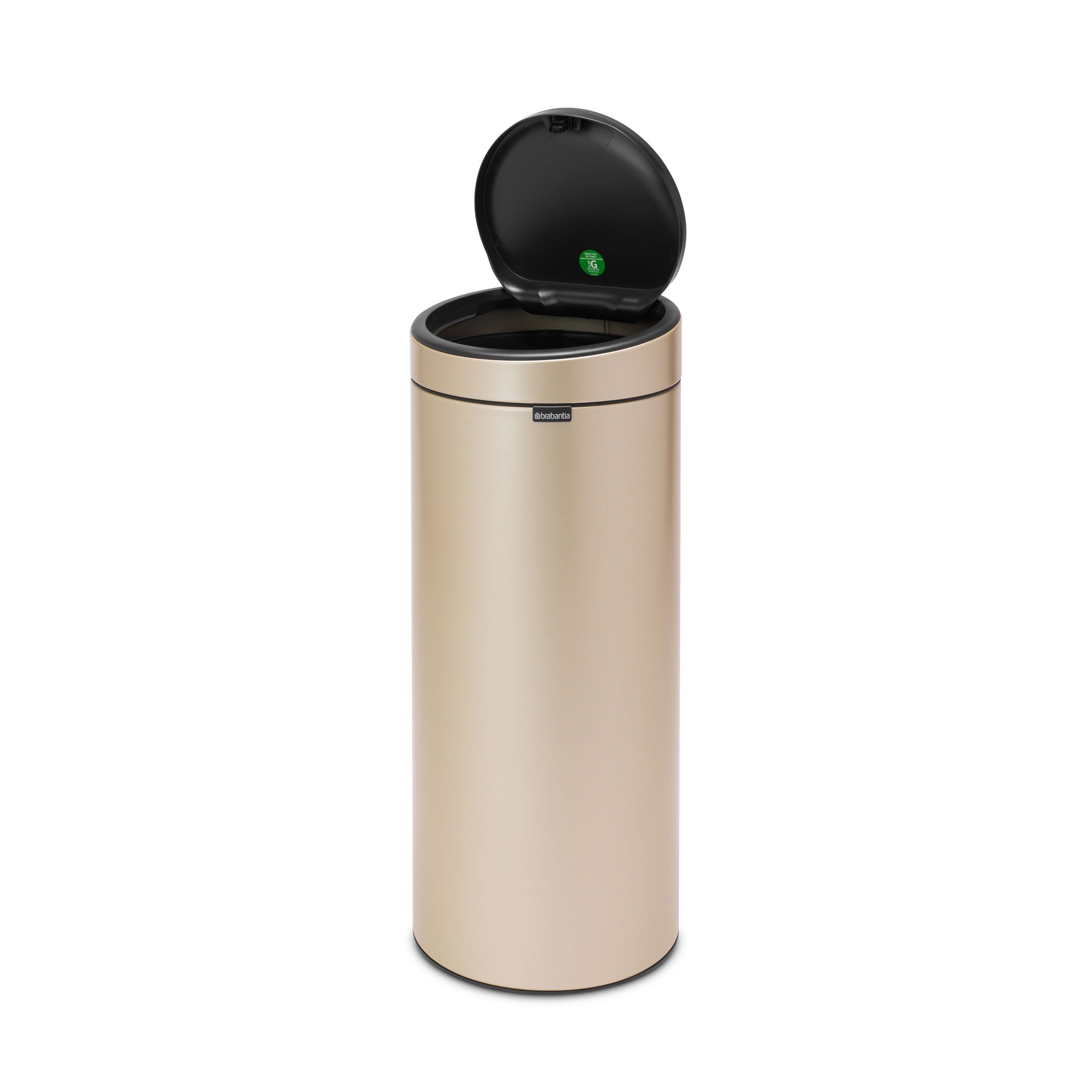 brabantia-touch-bin-m-lleimer-schwarz-30l-stahl-soft-touch image 8
