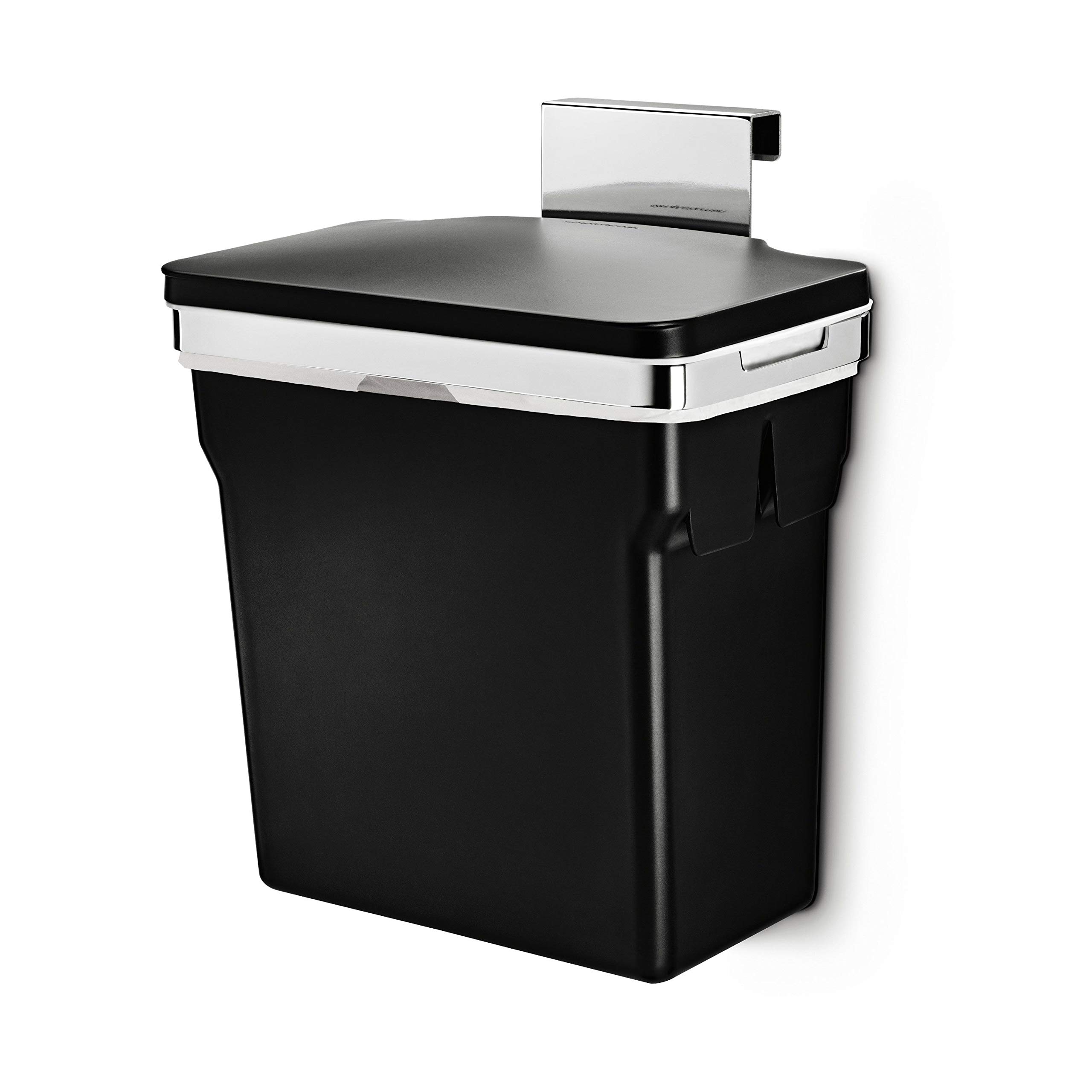 simplehuman-cw1643-schrank-abfalleimer-10-l-mit-deckel-wei image 1