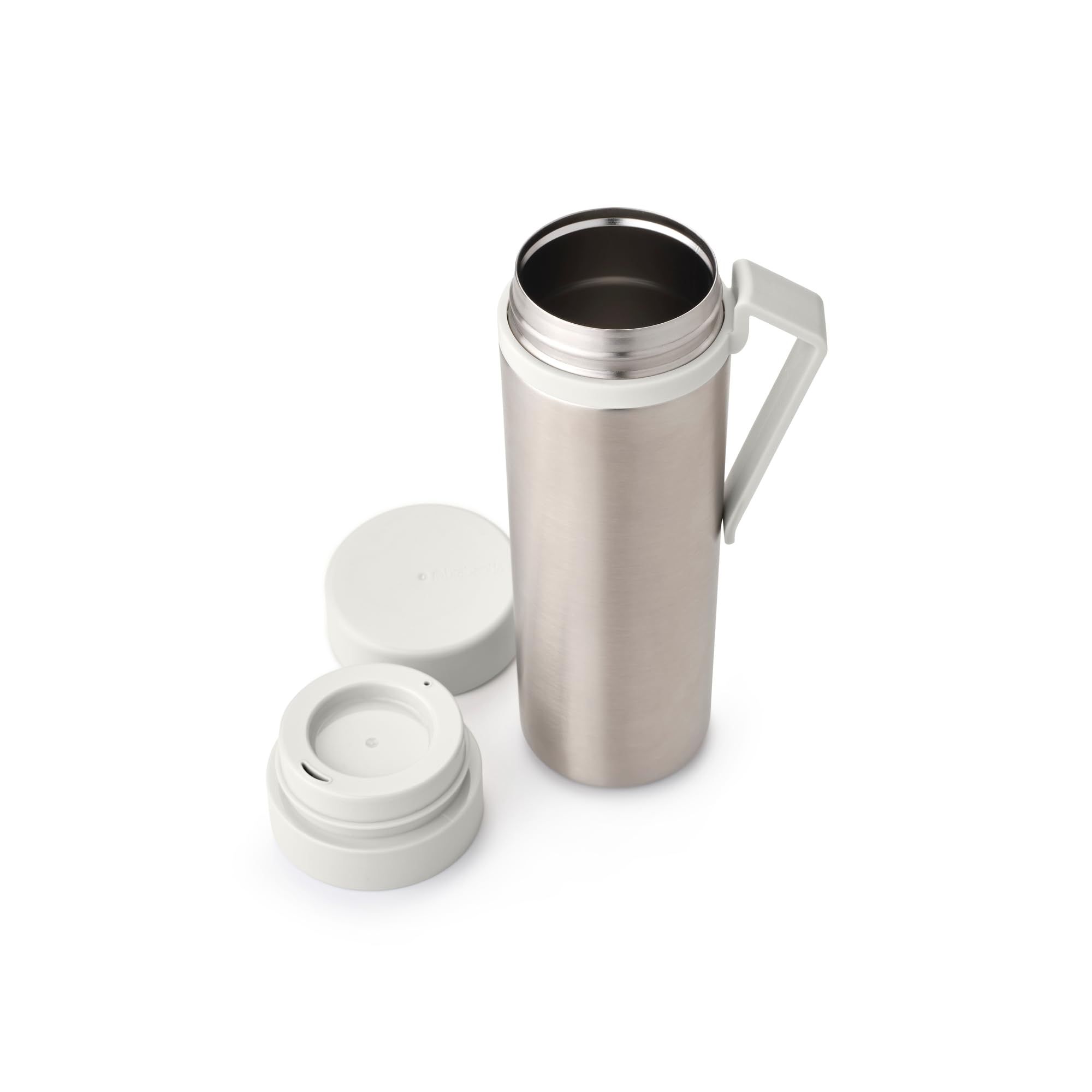 brabantia-make-take-thermoflasche-0-5-l-hellgrau-mit-clip image 5