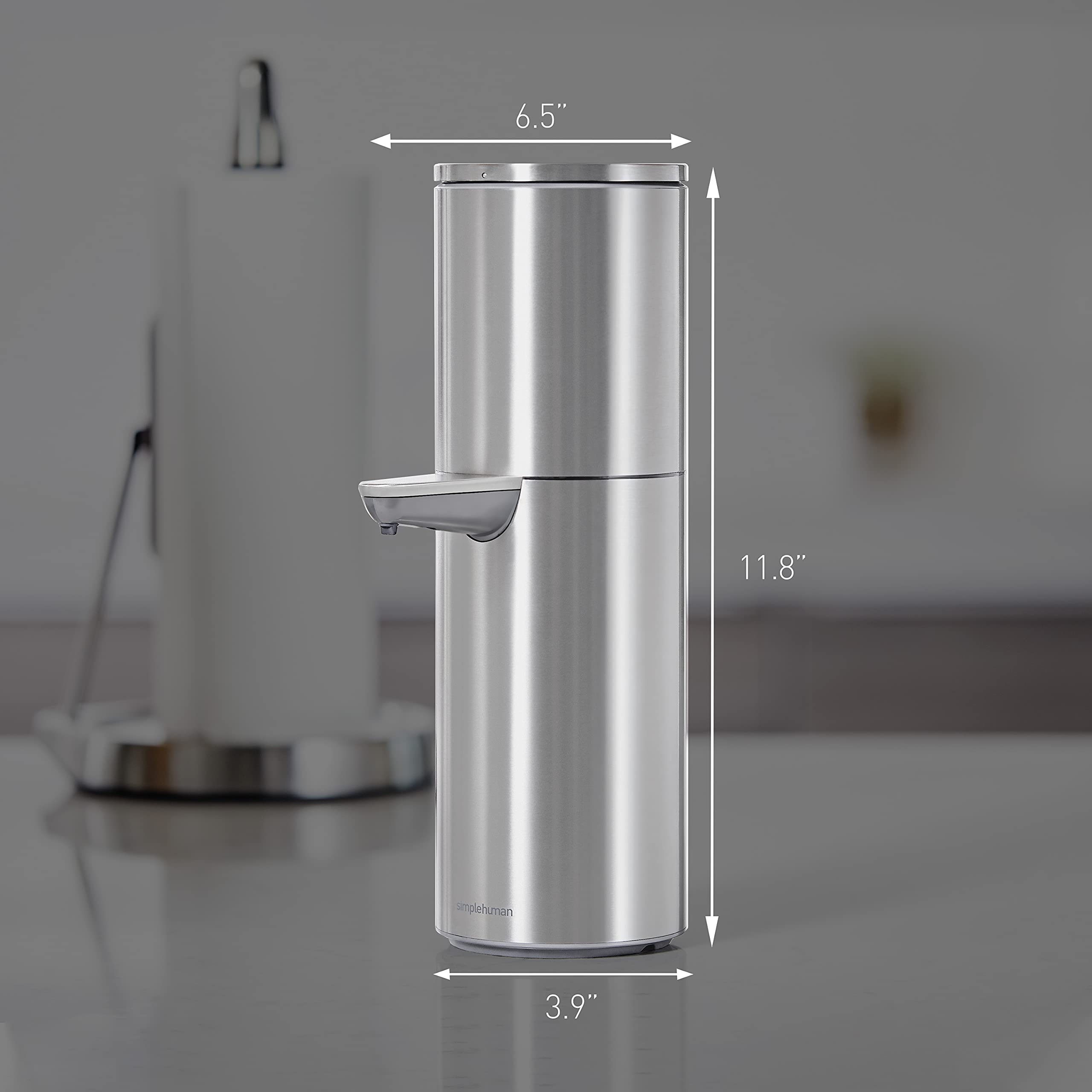 simplehuman-st1500-sensorspender-946-ml-edelstahl-ber-hrungslos image 3