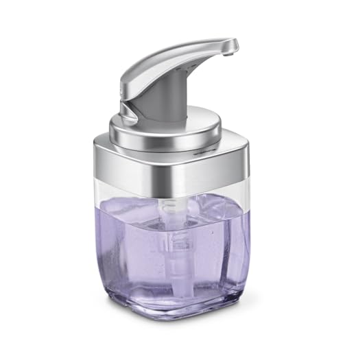 simplehuman-puls-spender-444-ml-geb-rstetes-nickel-seifenspender image 8
