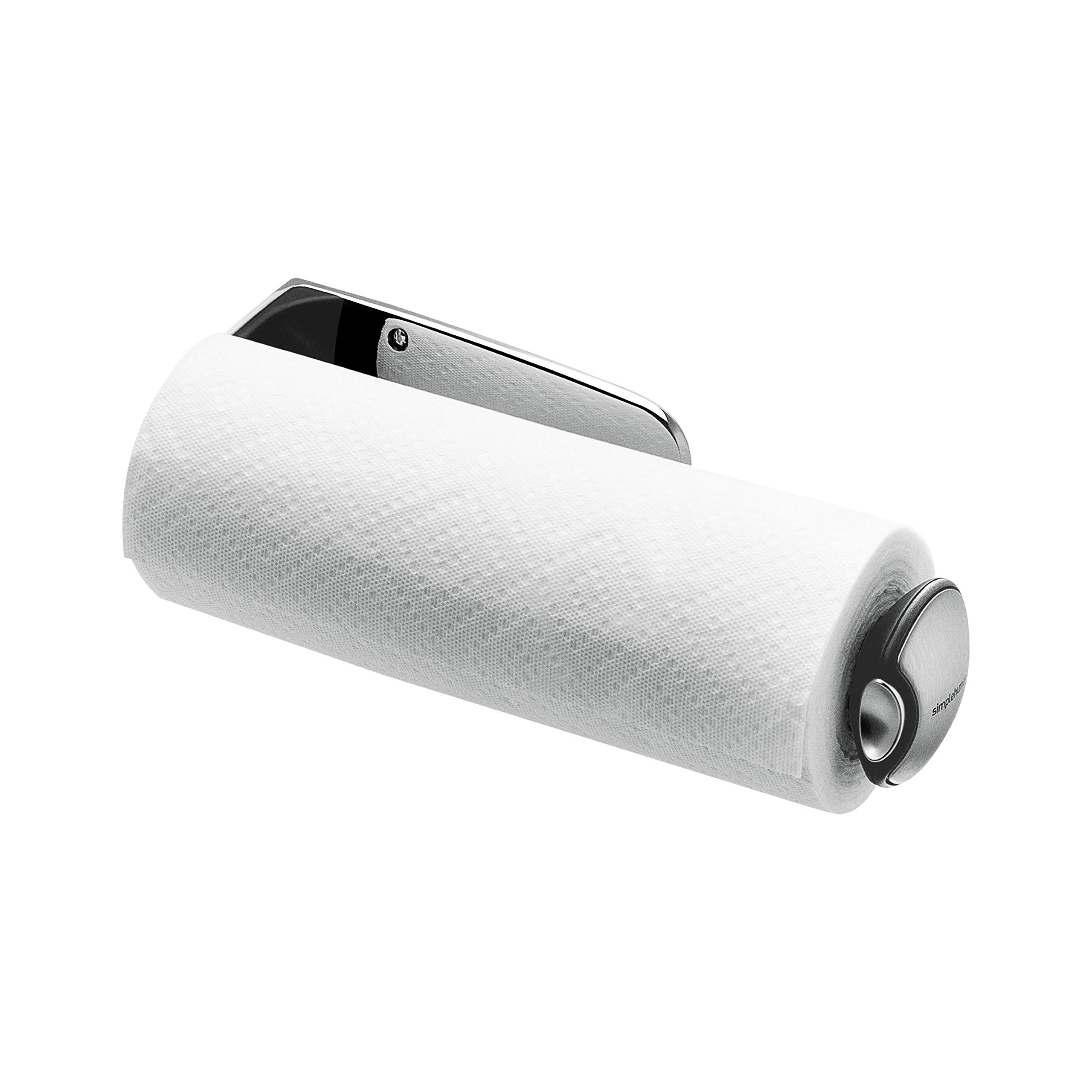 simplehuman-kt1024-k-chenrollenhalter-wand-edelstahl image 2