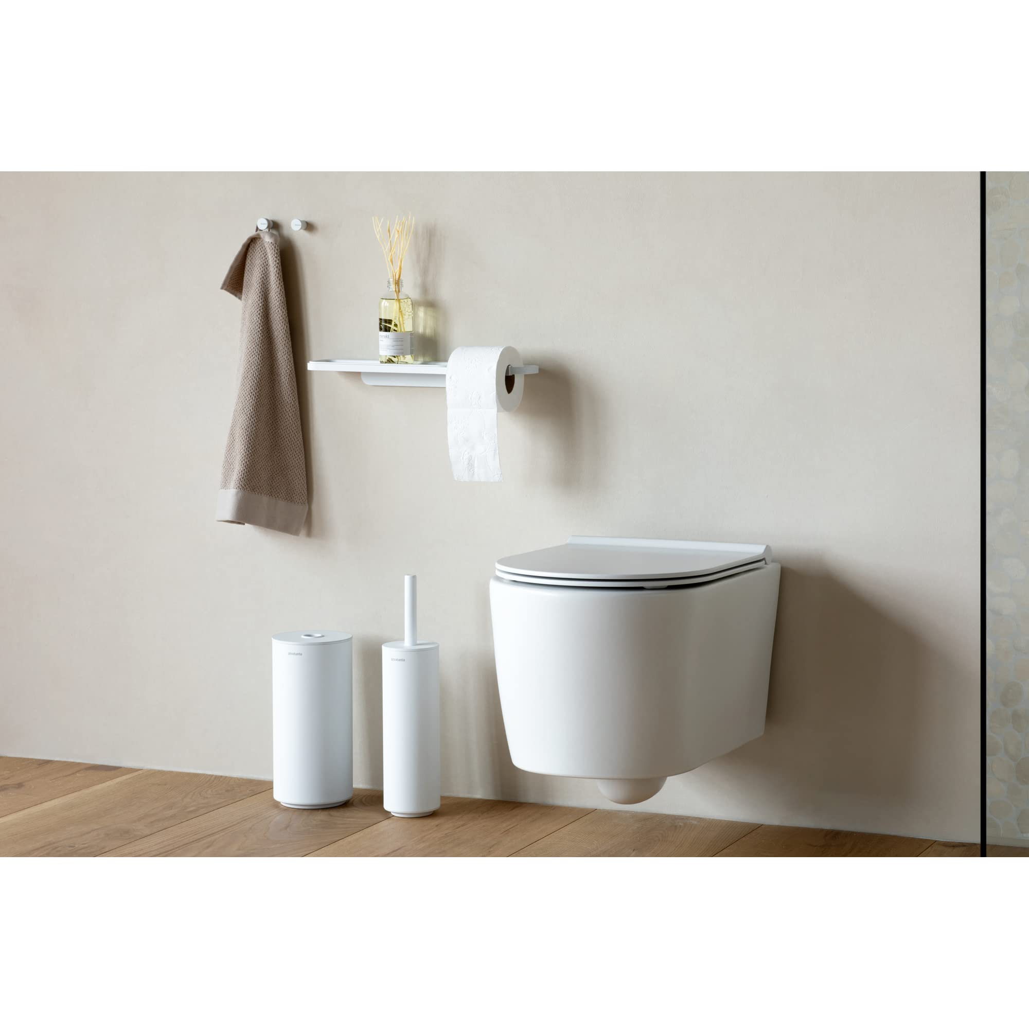 brabantia-mindset-toilettenpapierhalter-wei-mit-ablage-wand image 8