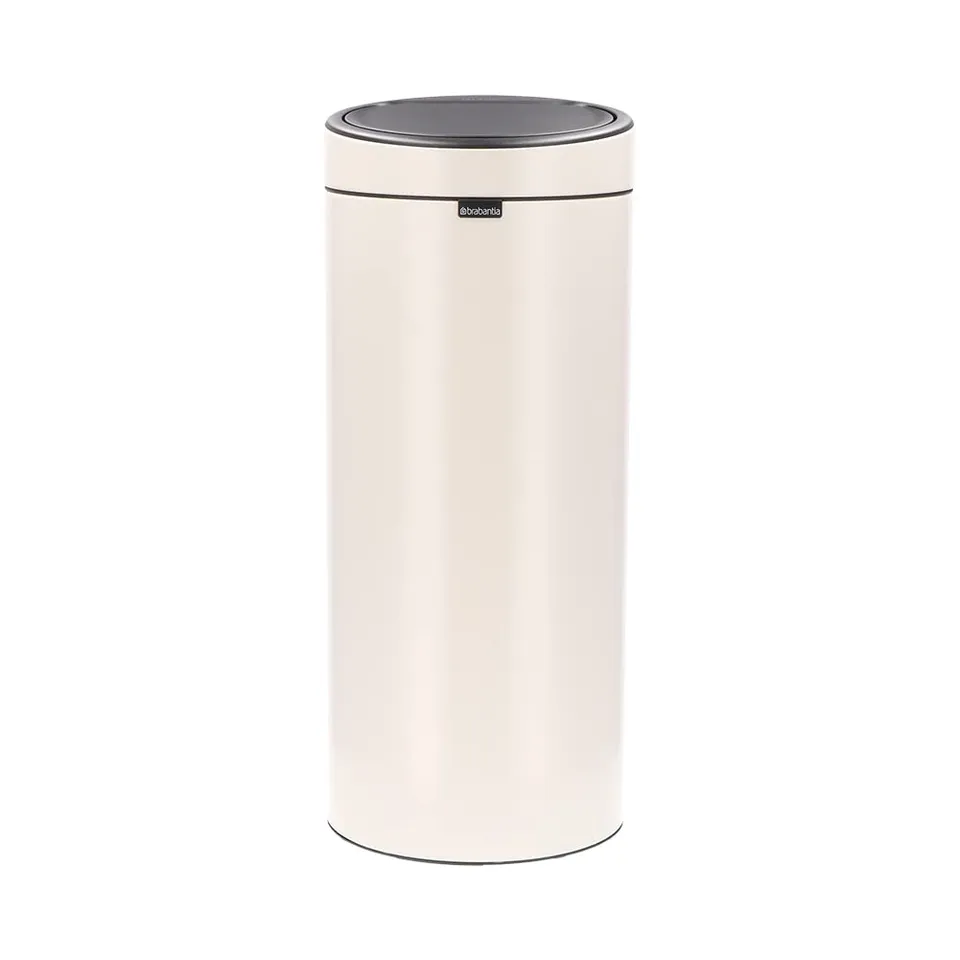 brabantia-touch-bin-30l-m-lleimer-soft-beige-soft-touch image 1