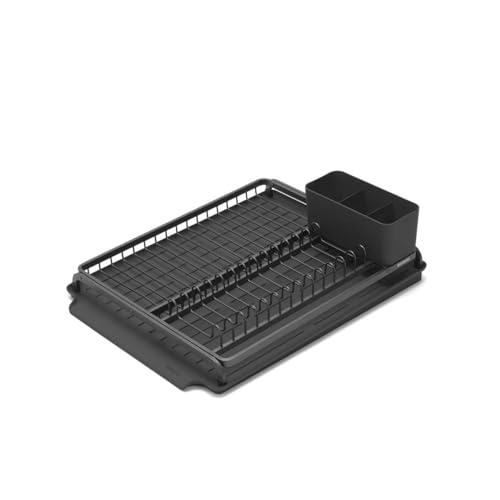 brabantia-geschirrtrockner-l-38-5x49-abtropfgestell-dunkelgrau-teller image 6