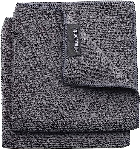brabantia-mikrofaser-geschirrhandtuch-dunkelgrau-2er-set-30x30 image 7