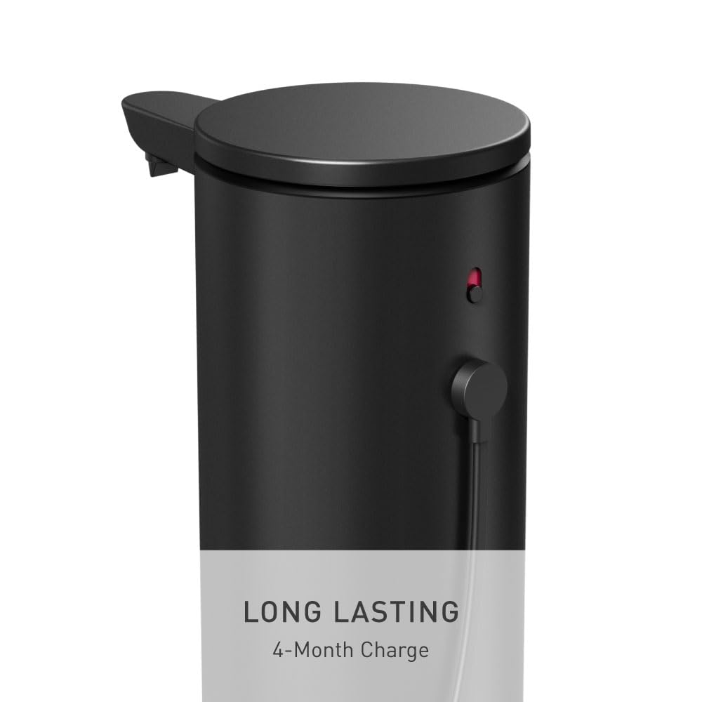simplehuman-st1084-sensorspender-266-ml-mattschwarz image 5