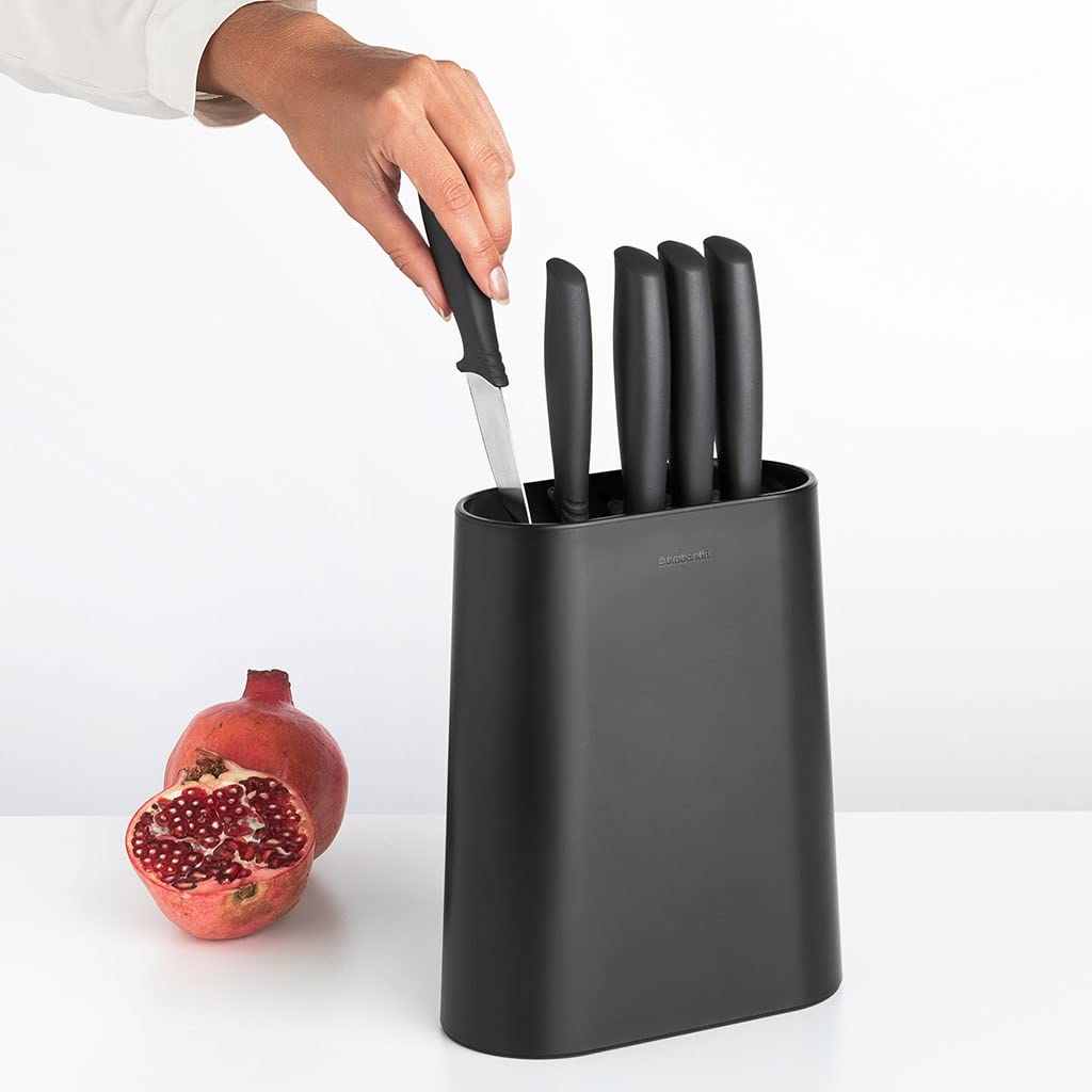 brabantia-messerblock-dunkelgrau-best-ckt-5-messer-sp-lmaschinenfest image 3