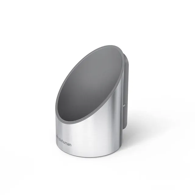 simplehuman-st1068-wandhalterung-edelstahl-f-r-266-ml-spender image 1