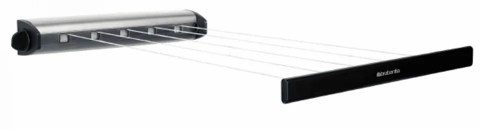 brabantia-laundry-w-scheleine-wand-edelstahl-22-m-ausziehbar image 1
