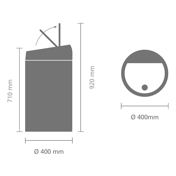 brabantia-touch-bin-m-lleimer-matt-steel-60l-soft-touch image 8
