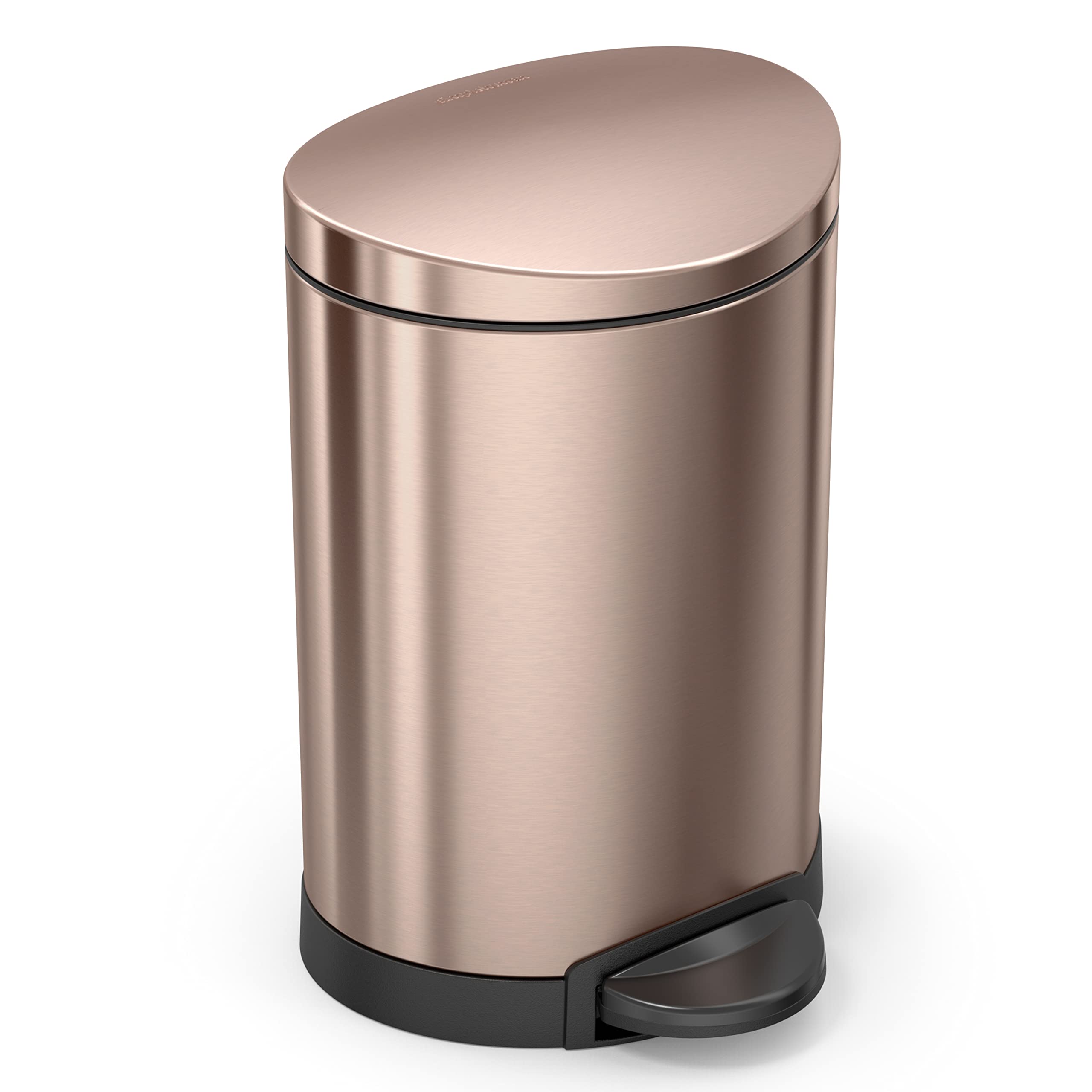 simplehuman-cw1834cb-treteimer-6-l-halbrund-geb-rsteter-stahl image 8