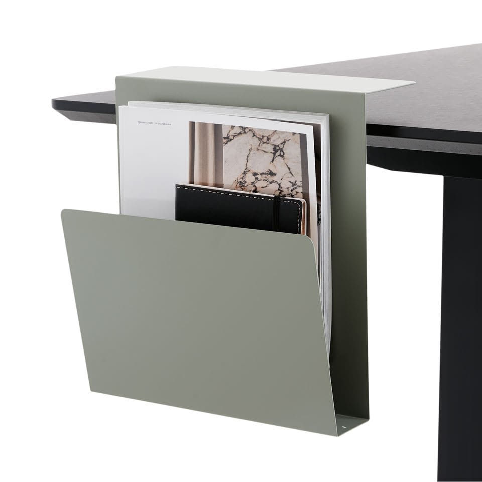 lento-schreibtisch-zubeh-r-zeitungsst-nder-magazinst-nder-metall image 2