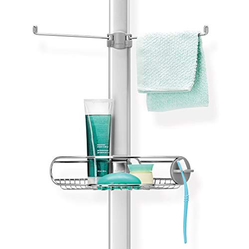 simplehuman-duschcaddy-teleskop-1-8-2-7-m-edelstahl-verstellbar image 8