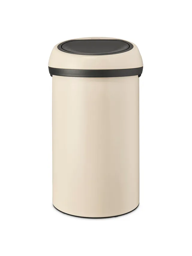brabantia-touch-bin-m-lleimer-zartbeige-60l-soft-touch image 1