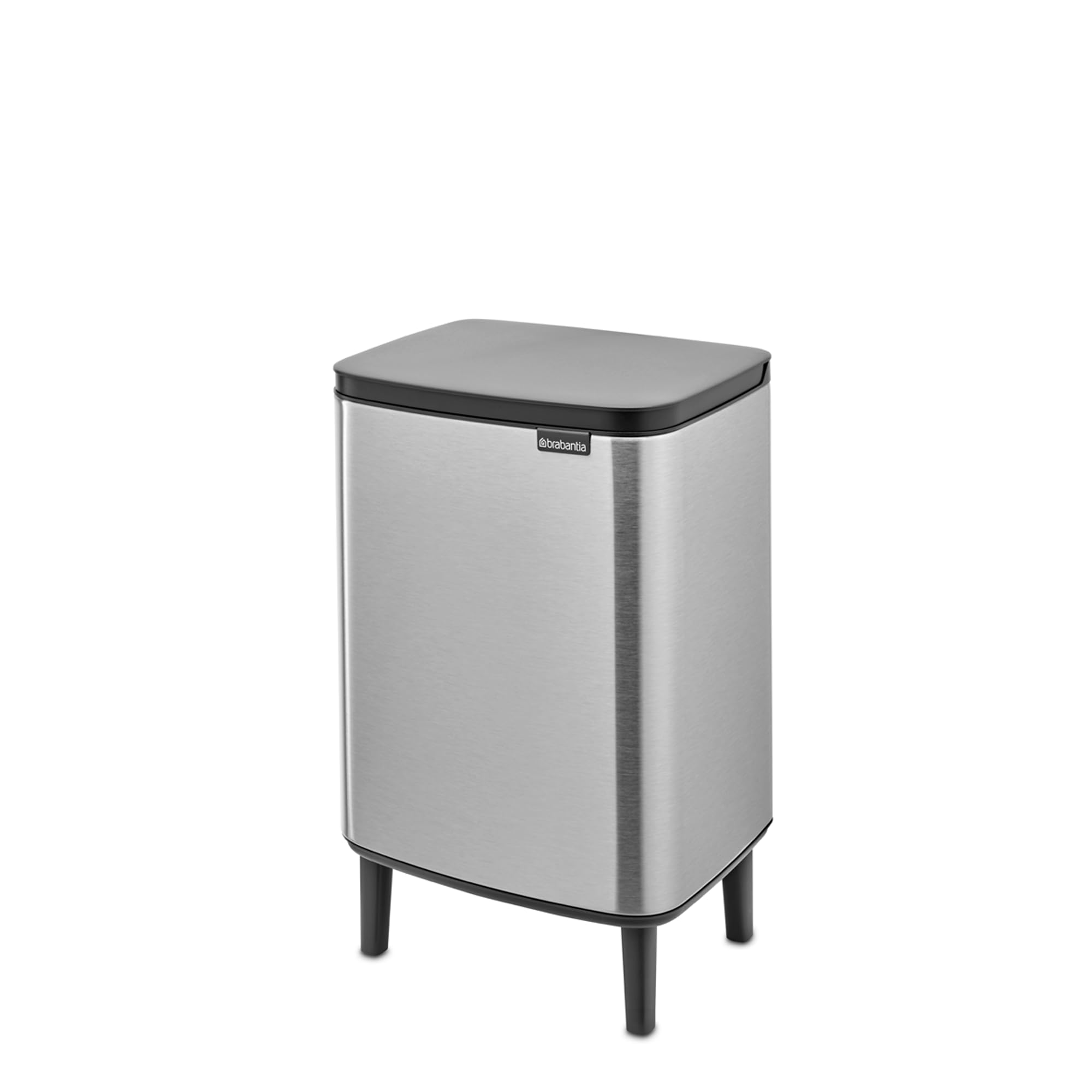 brabantia-bo-hi-12l-m-lleimer-mattschwarz-soft-close image 2