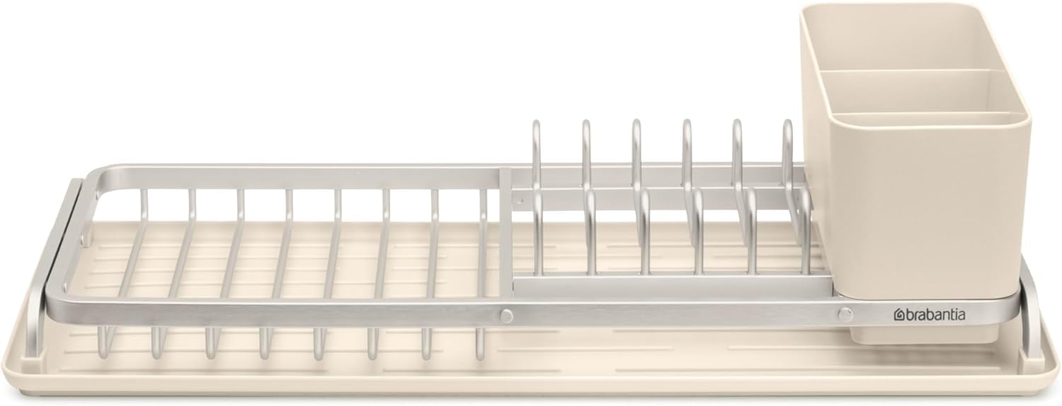 brabantia-sinkside-geschirrabtropfgestell-klein-soft-beige-5-teller image 2