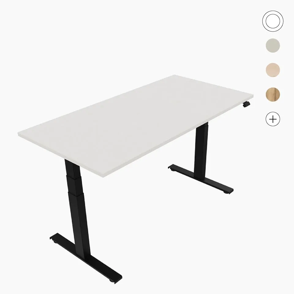 lento-cosinus-sitz-steh-schreibtisch-elektrisch-schwarz-160-cm image 1