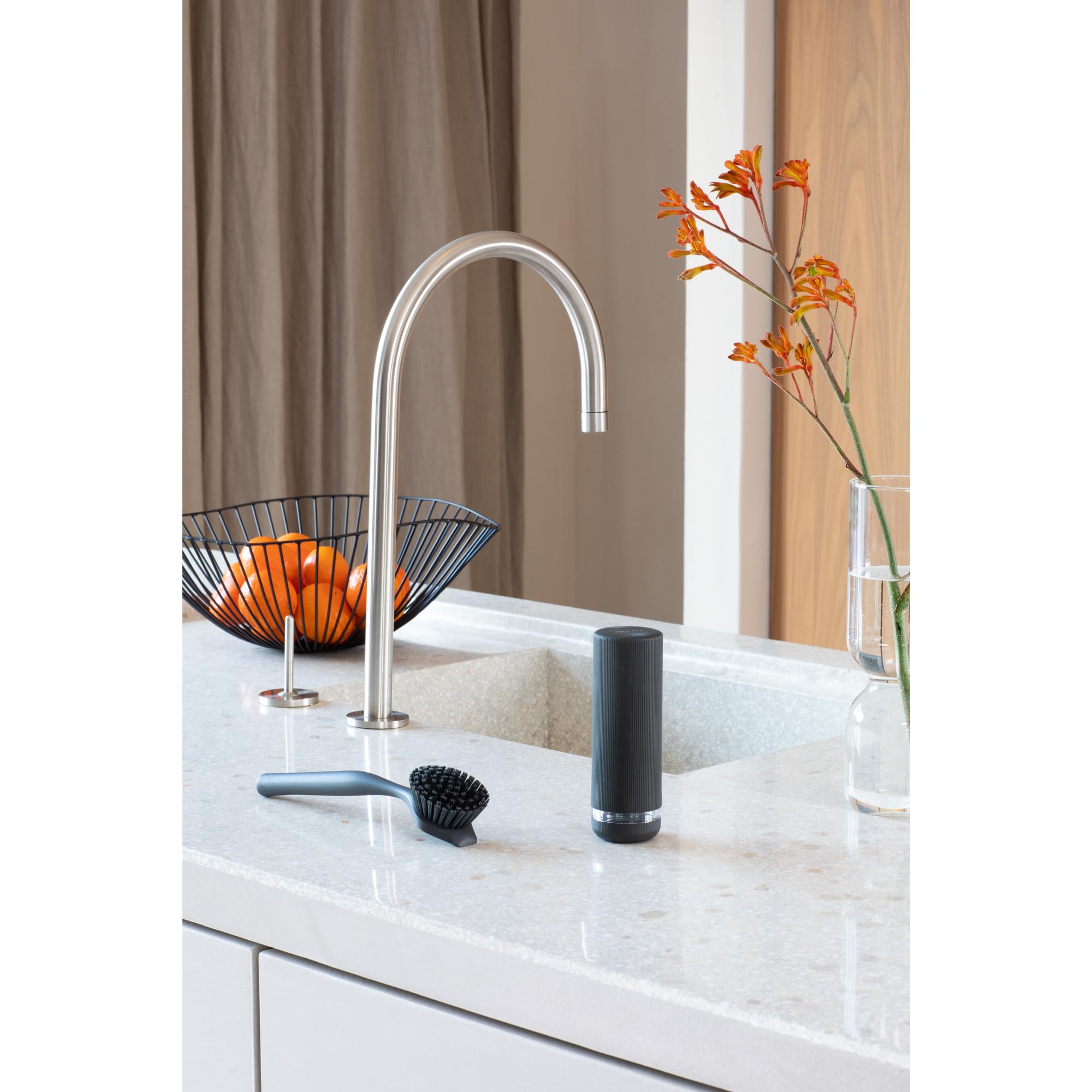 brabantia-sinkstyle-seifenspender-200-ml-dunkelgrau-sp-lmittel image 5