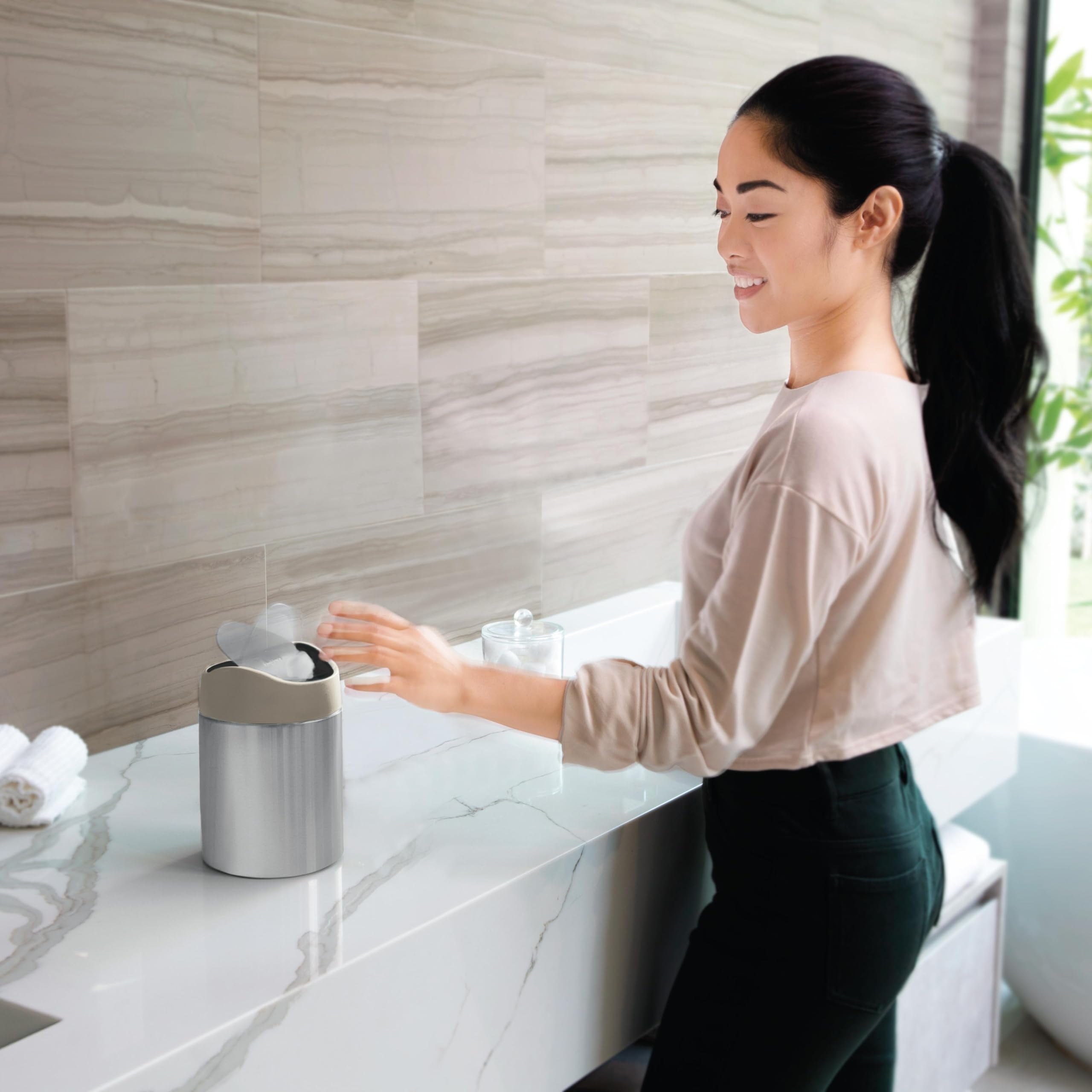 simplehuman-cw2084-mini-m-lleimer-1-5l-edelstahl image 3