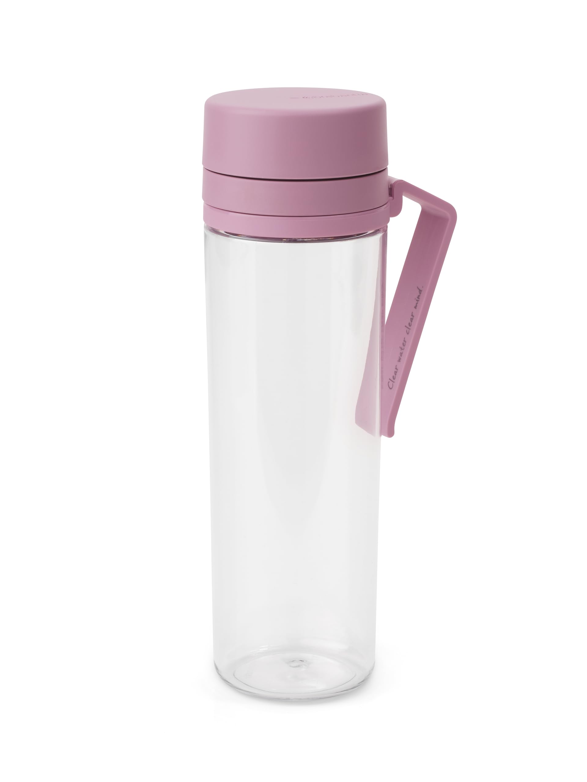 brabantia-make-take-trinkflasche-0-5-l-rosa-mit-fruchtsieb image 1