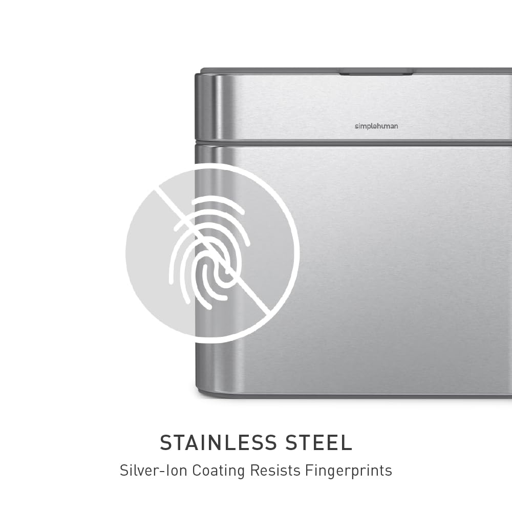 simplehuman-cw1645-kompost-caddy-4l-edelstahl-k-che image 6