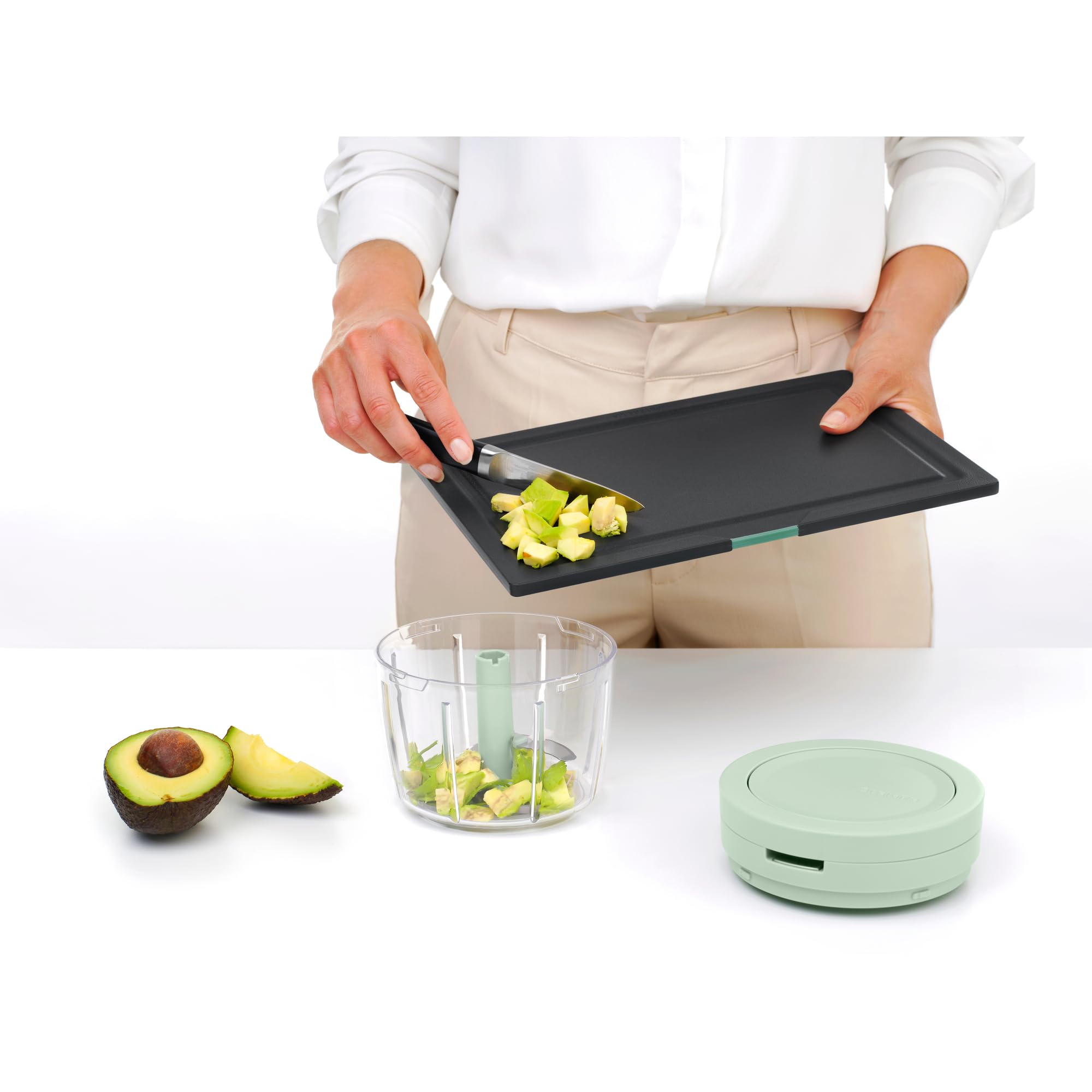brabantia-tasty-zerkleinerer-manuell-jade-green-edelstahl image 6