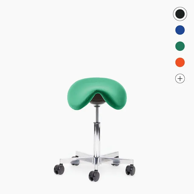 lento-sella-rollhocker-sattelhocker-kunstleder-h-henverstellbar image 1