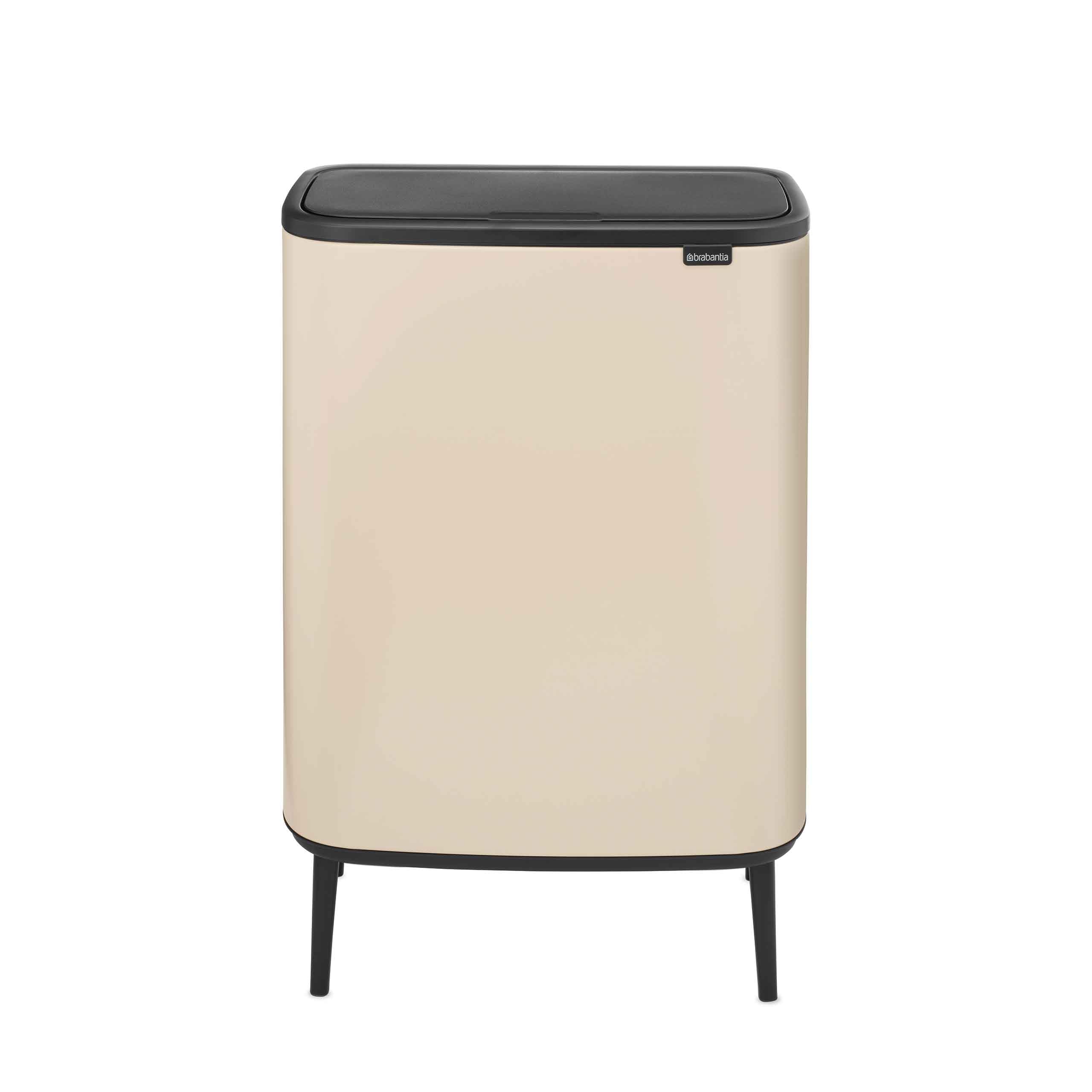 brabantia-bo-touch-bin-m-lleimer-2x30-l-soft-beige-m-lltrennung image 1