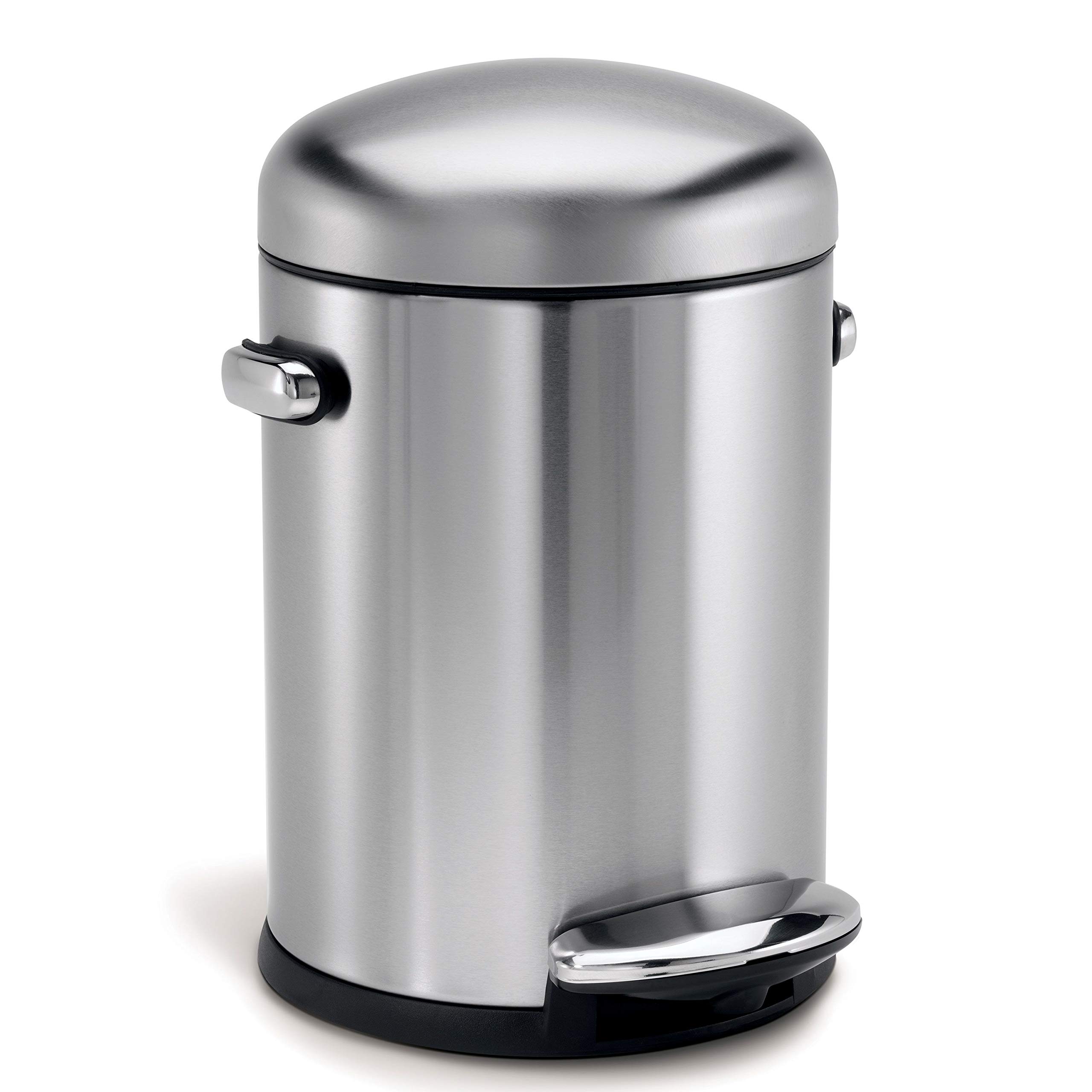 simplehuman-treteimer-cw1852cb-4-5l-edelstahl-rund image 8