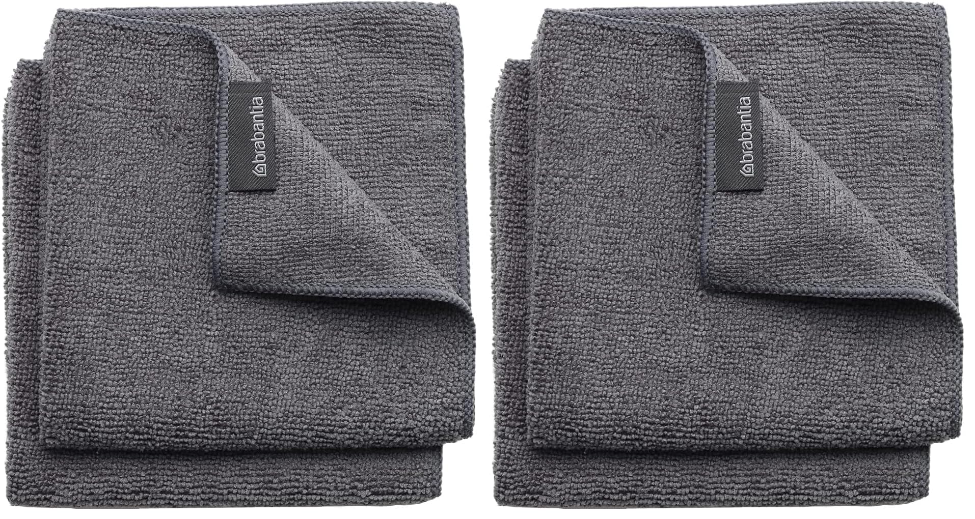 brabantia-mikrofaser-geschirrhandtuch-dunkelgrau-2er-set-30x30 image 5