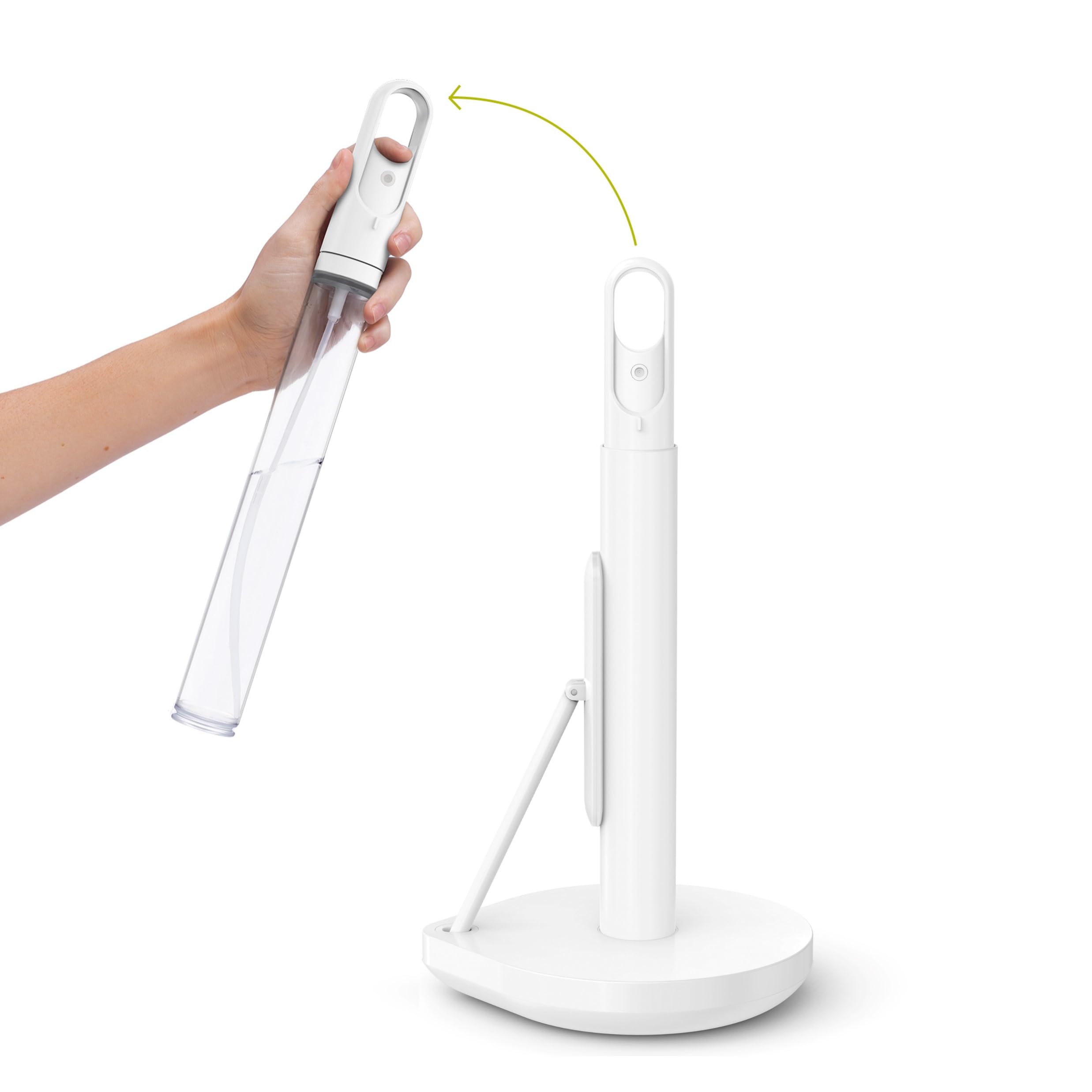 simplehuman-k-chenrollenhalter-mit-spray-edelstahl-geb-rstet-170-ml image 6