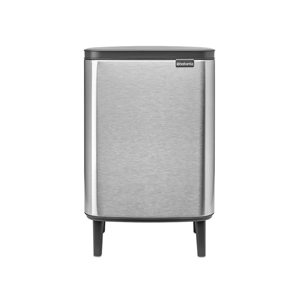 brabantia-bo-hi-12l-m-lleimer-mattschwarz-soft-close image 1