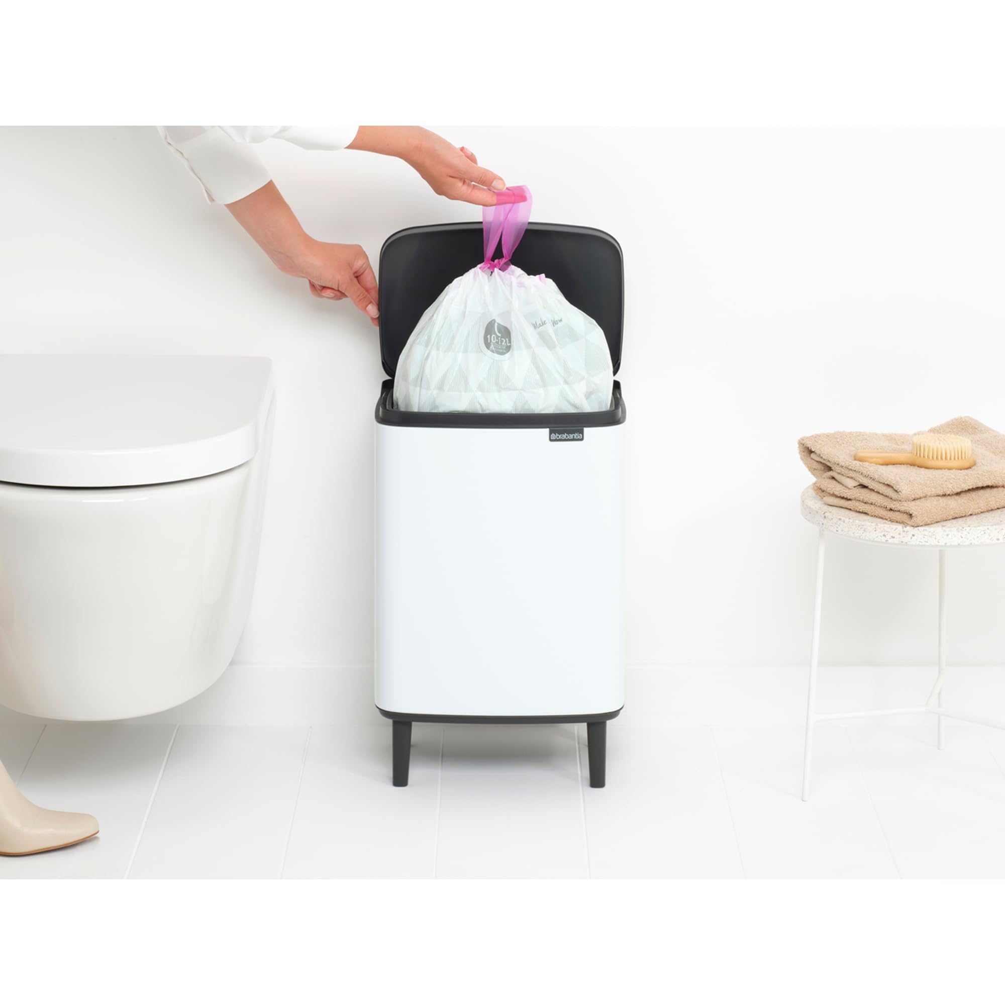 brabantia-m-lleimer-bo-hi-12l-abfalleimer-mattschwarz-soft-close-bad image 5