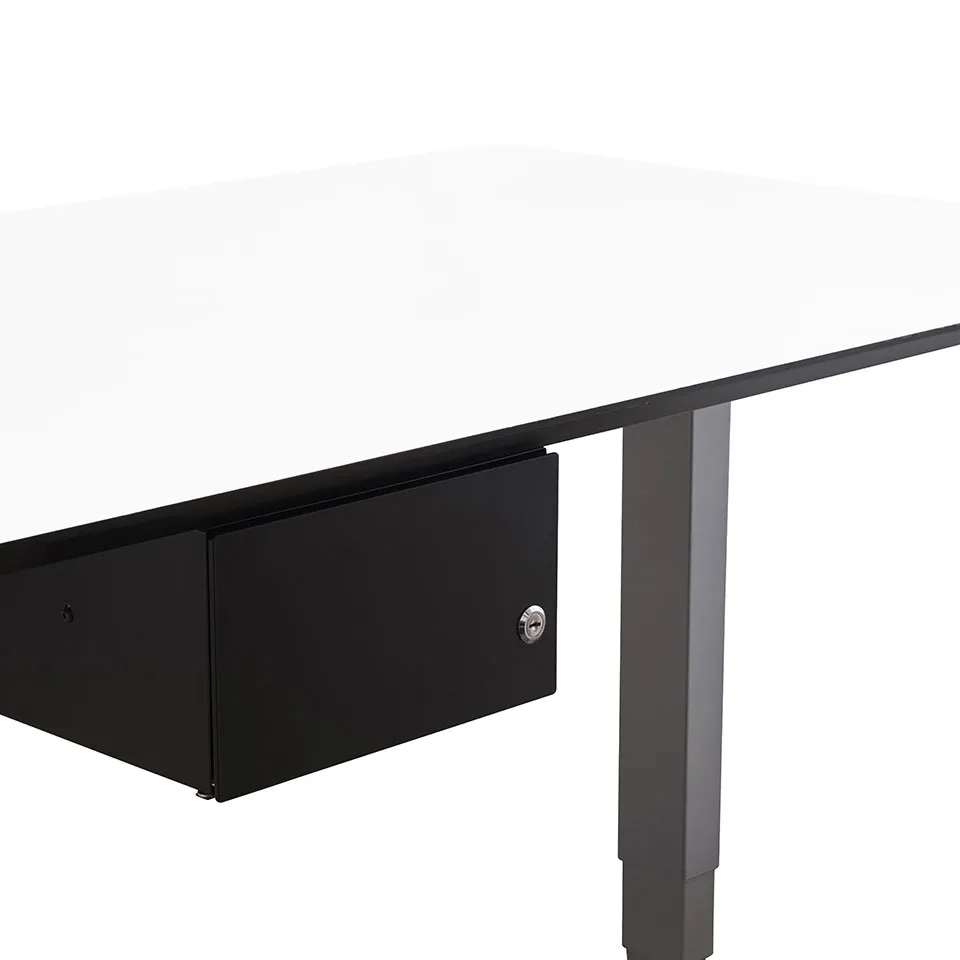 lento-duo2-schublade-abschlie-bar-schwarz-f-r-schreibtisch image 1