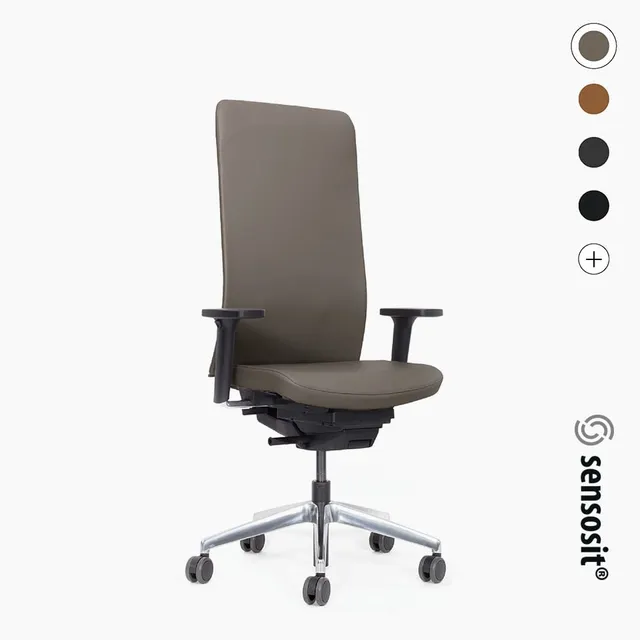 lento-agilis-matrix-b-rostuhl-leder-sensosit-schwarz-comfort image 1
