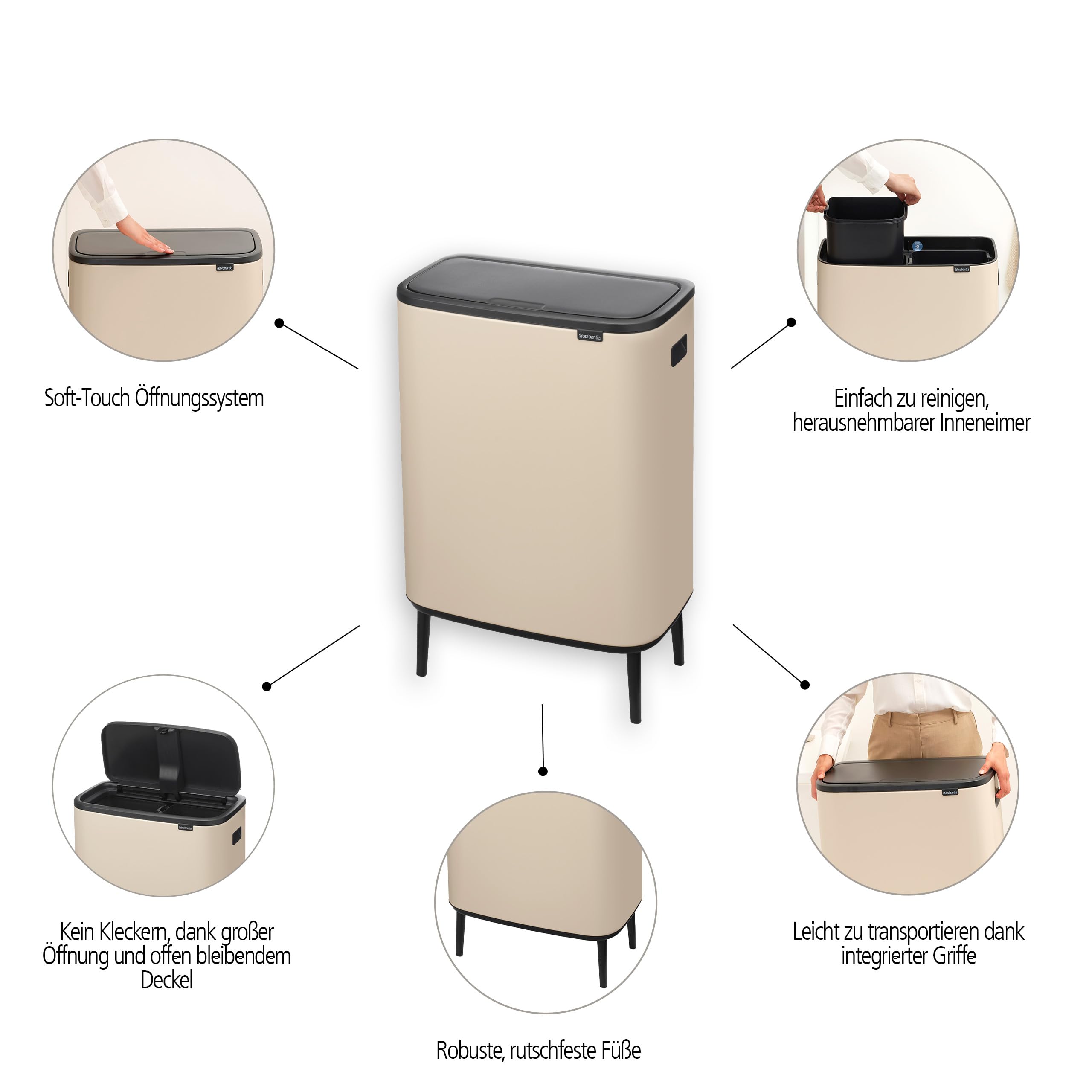 brabantia-bo-touch-bin-m-lleimer-2x30-l-soft-beige-m-lltrennung image 2