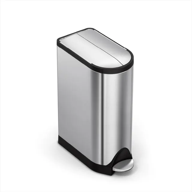 simplehuman-cw2058-m-lltrennung-18-l-edelstahl-schmetterling image 1