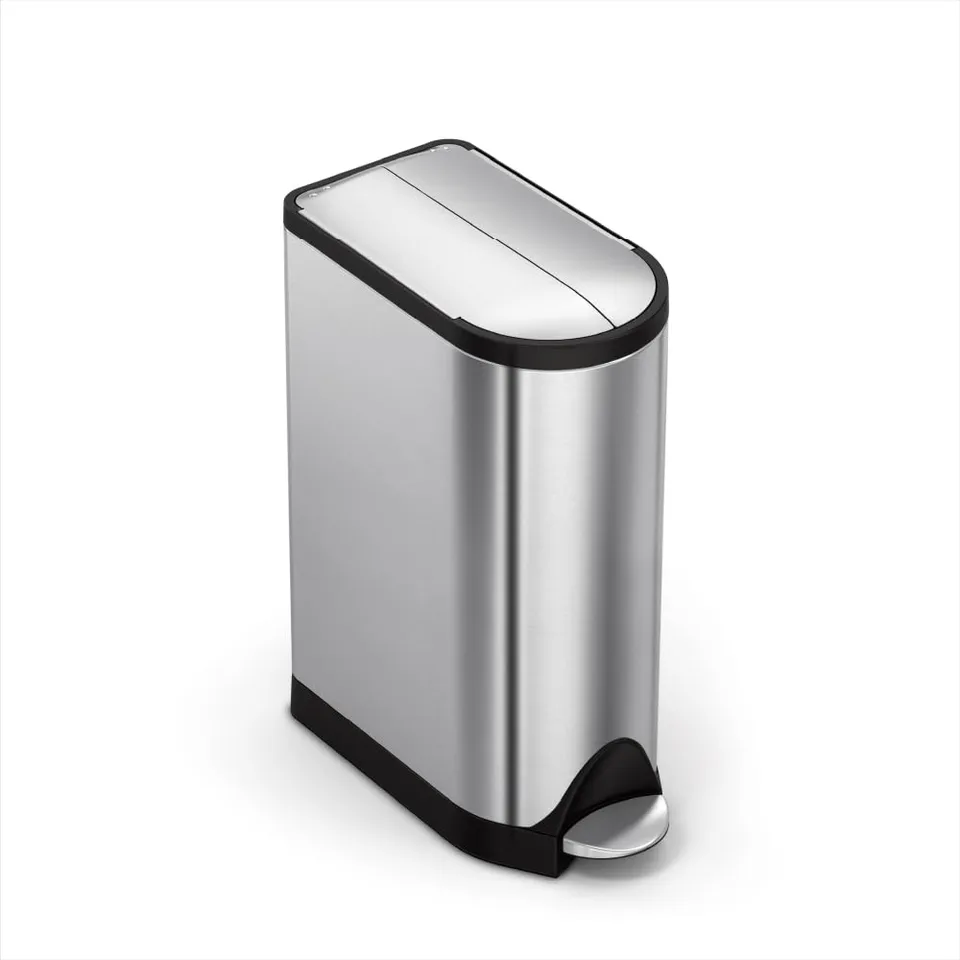 simplehuman-cw2058-m-lltrennung-18-l-edelstahl-schmetterling image 1